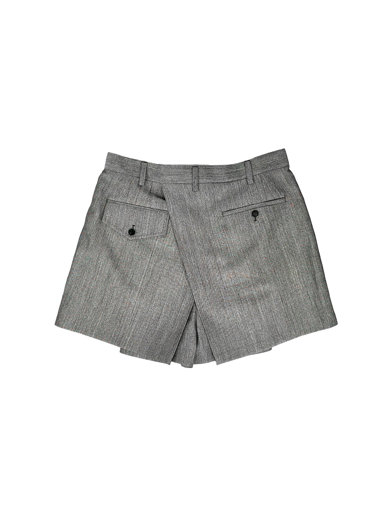 SETCHU Grey Hakama Pants Mini Gomashio