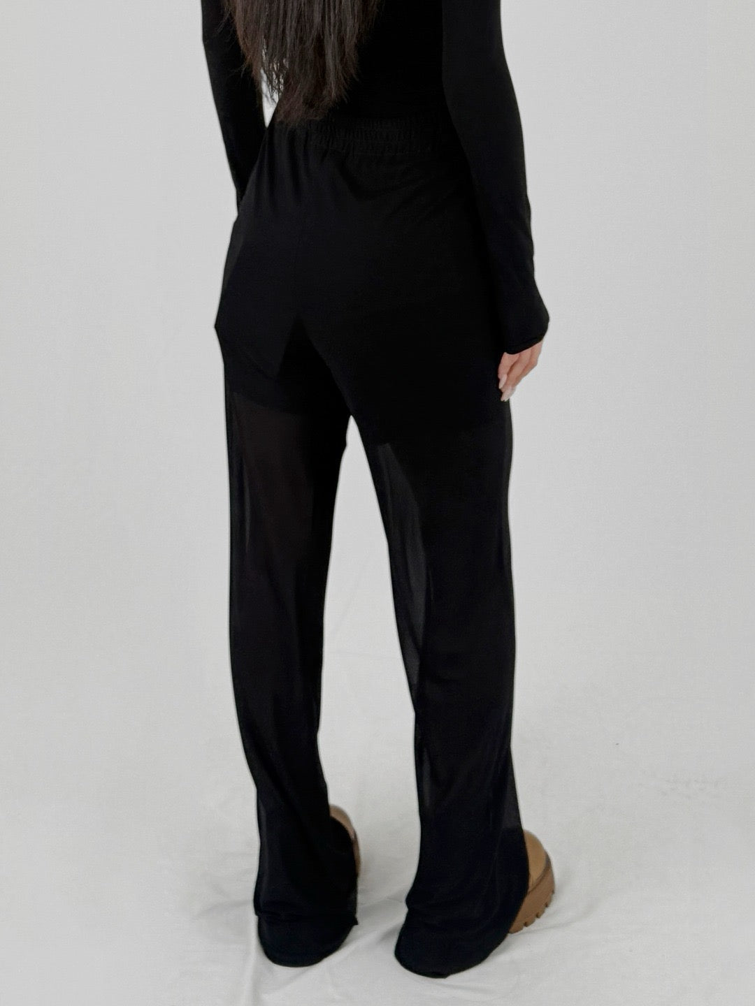 SETCHU - Origami Jersey Dress - SS25 - BLACK