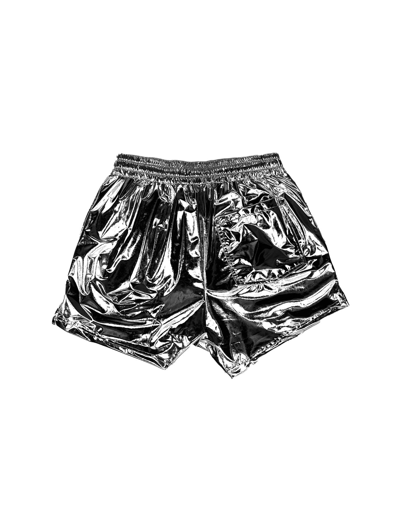 SETCHU Silver Boxer Shorts Metal