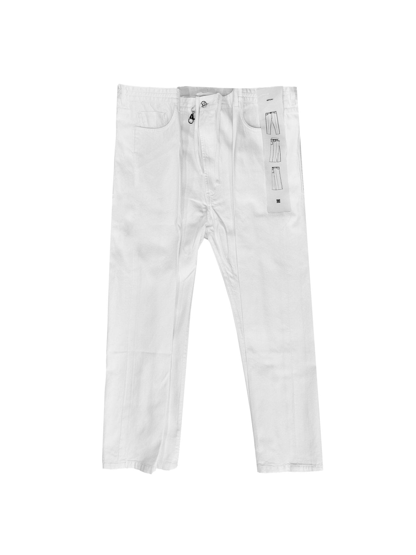 SETCHU White Wrong Size Denim Paper