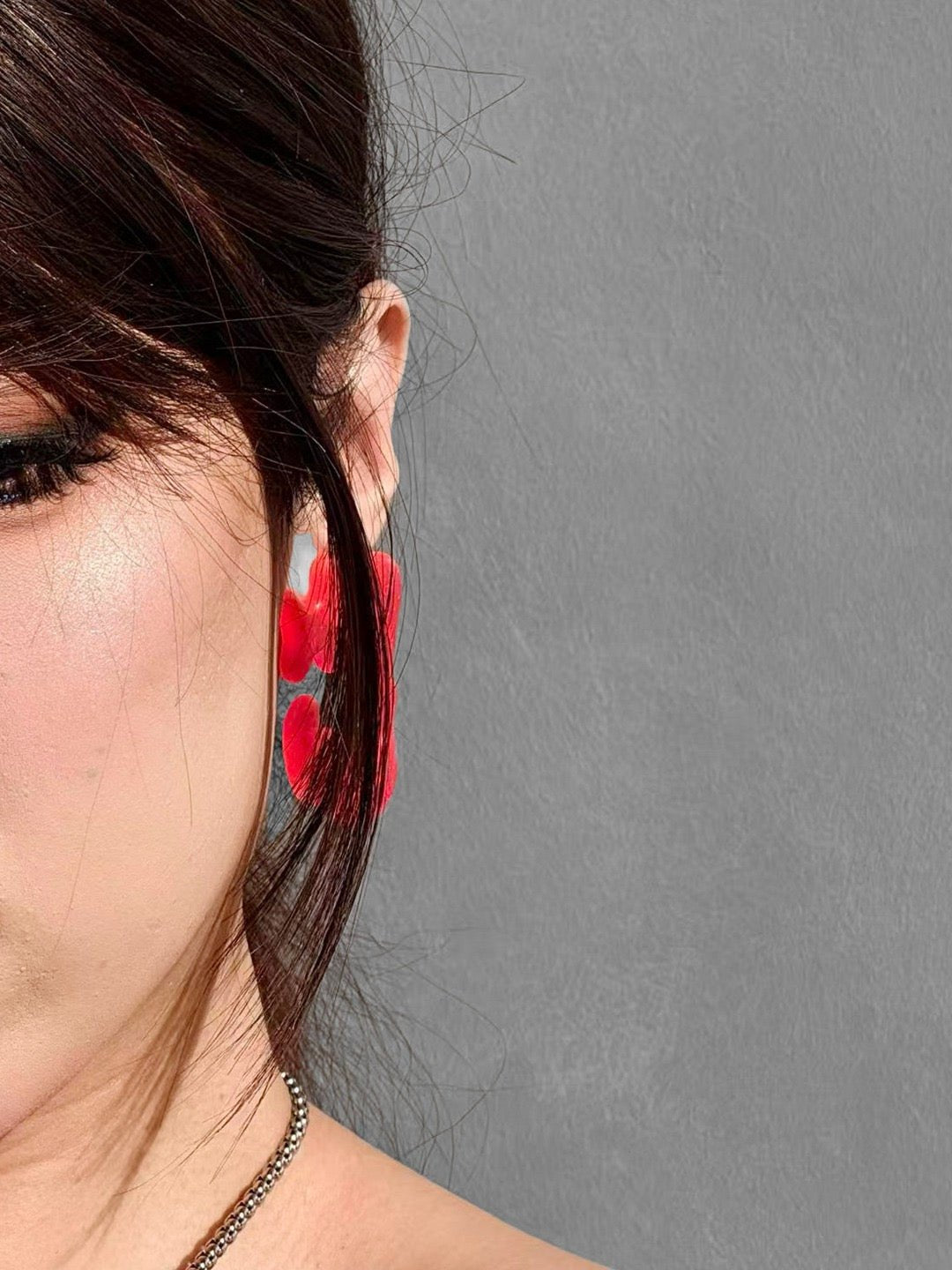 SISTER MORPHINE Fuschia Lola Earrings