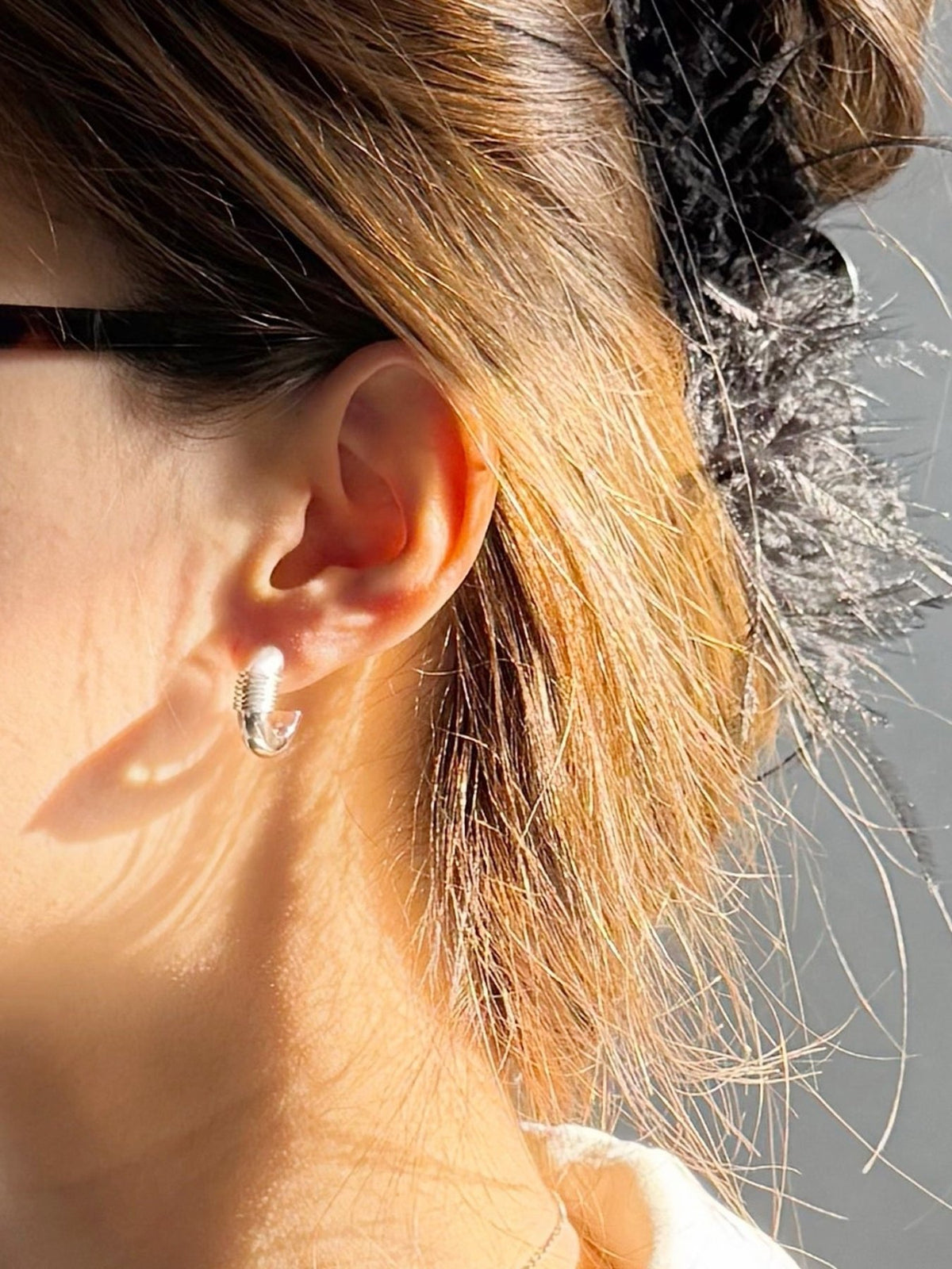 SOFT MOUNTAINS Silver Monica Earrings
