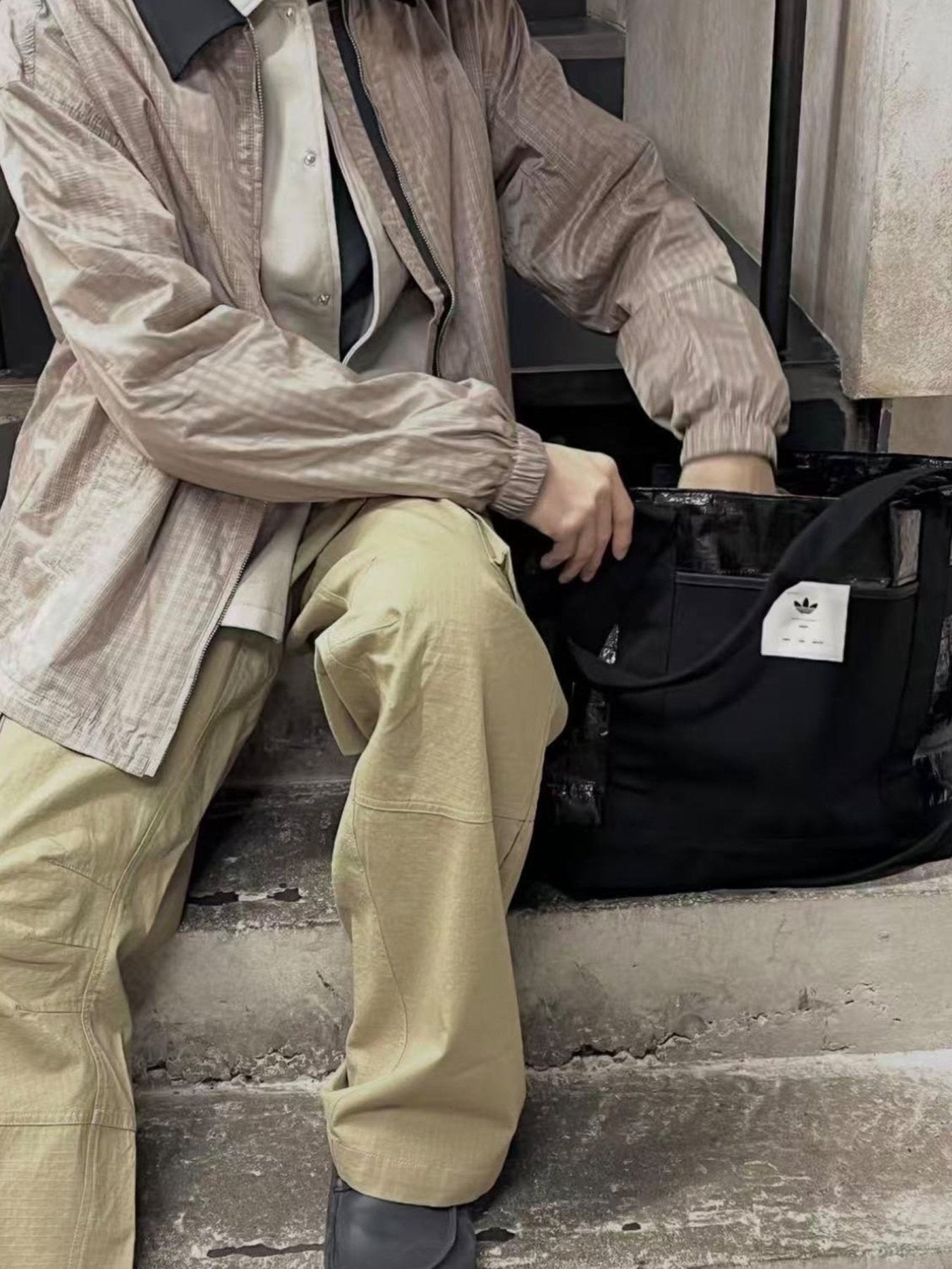 SONG FOR THE MUTE X ADIDAS - Adi006 Tote - AW25 - BLACK