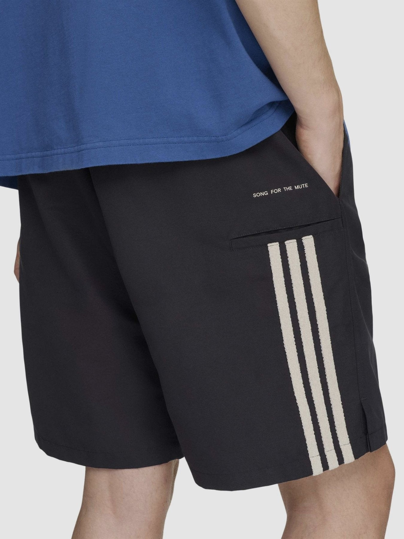 SONG FOR THE MUTE X ADIDAS Black Adi007 Shorts
