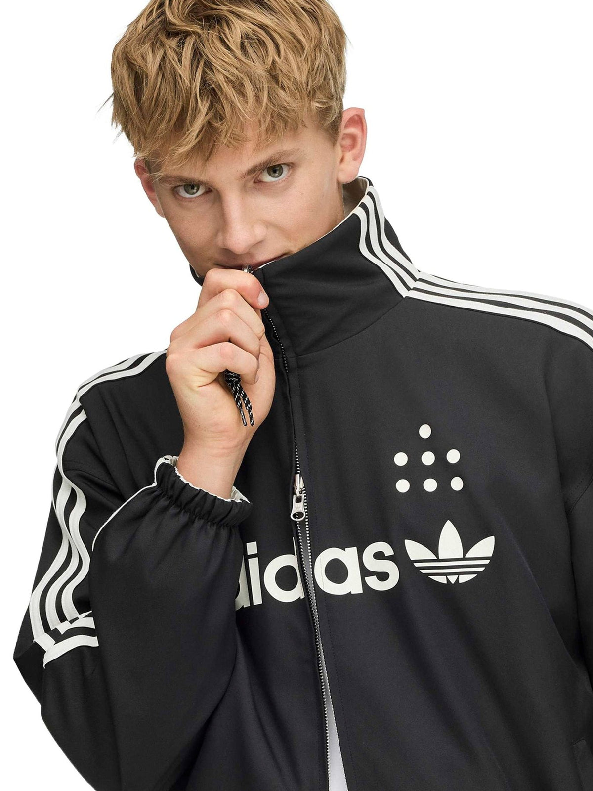 SONG FOR THE MUTE X ADIDAS Black Adi008 Tracktop
