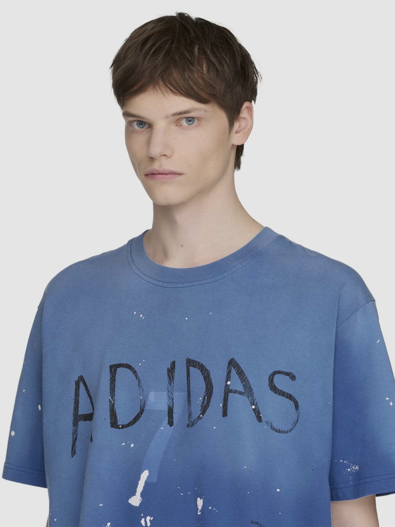 SONG FOR THE MUTE X ADIDAS Blue Adi007 T Shirt