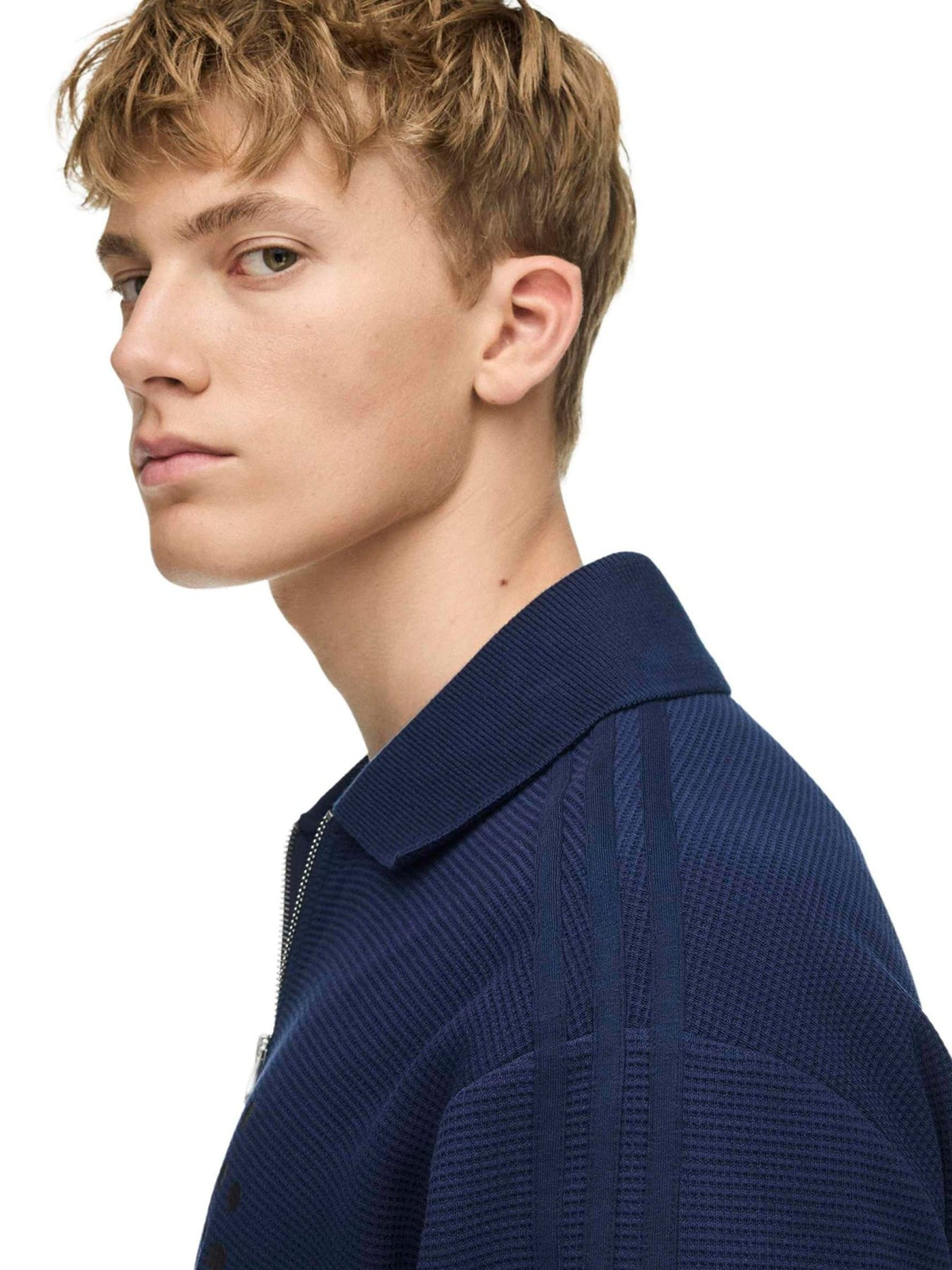 SONG FOR THE MUTE X ADIDAS Blue Adi008 Ls Polo
