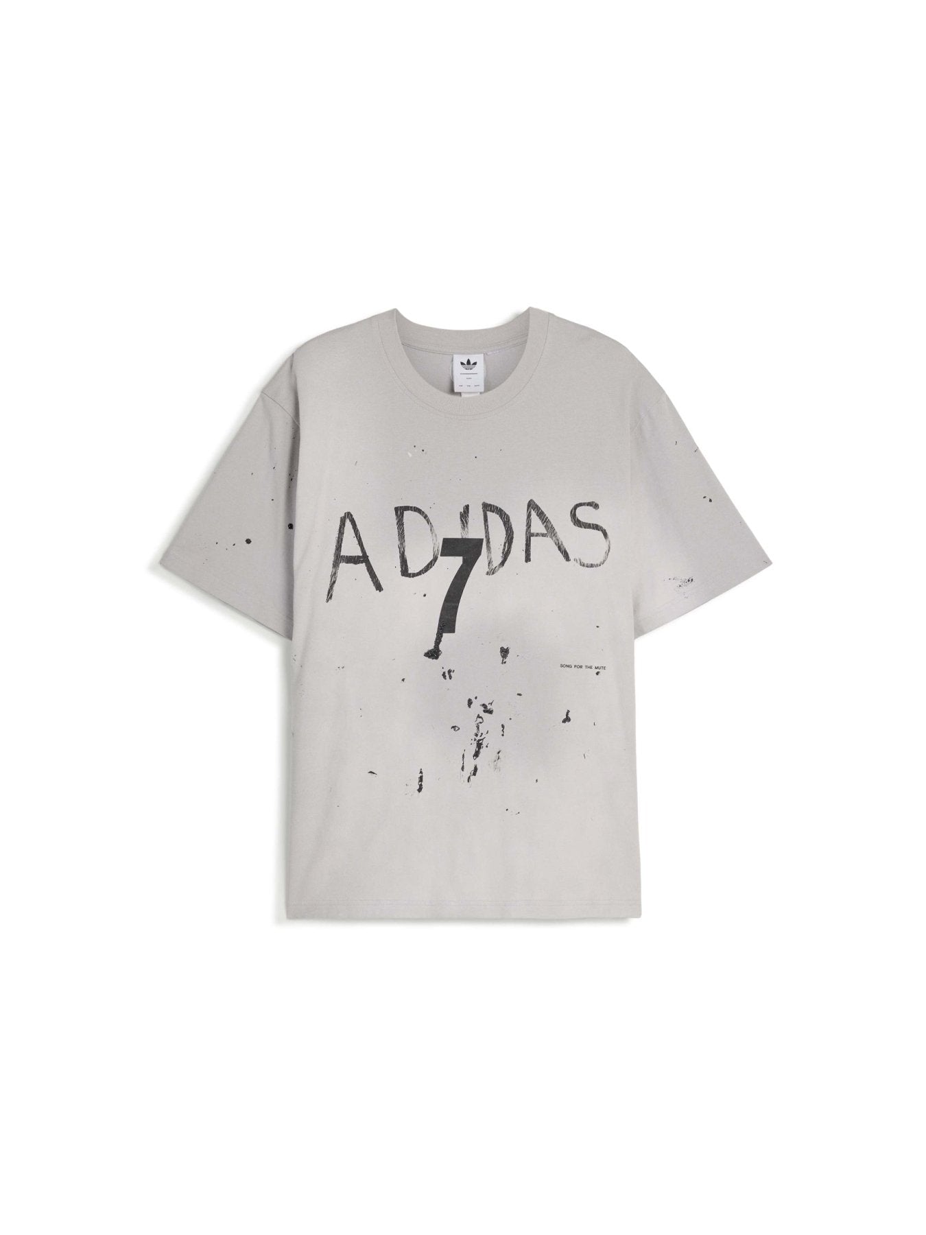 SONG FOR THE MUTE X ADIDAS Grey Adi007 T Shirt