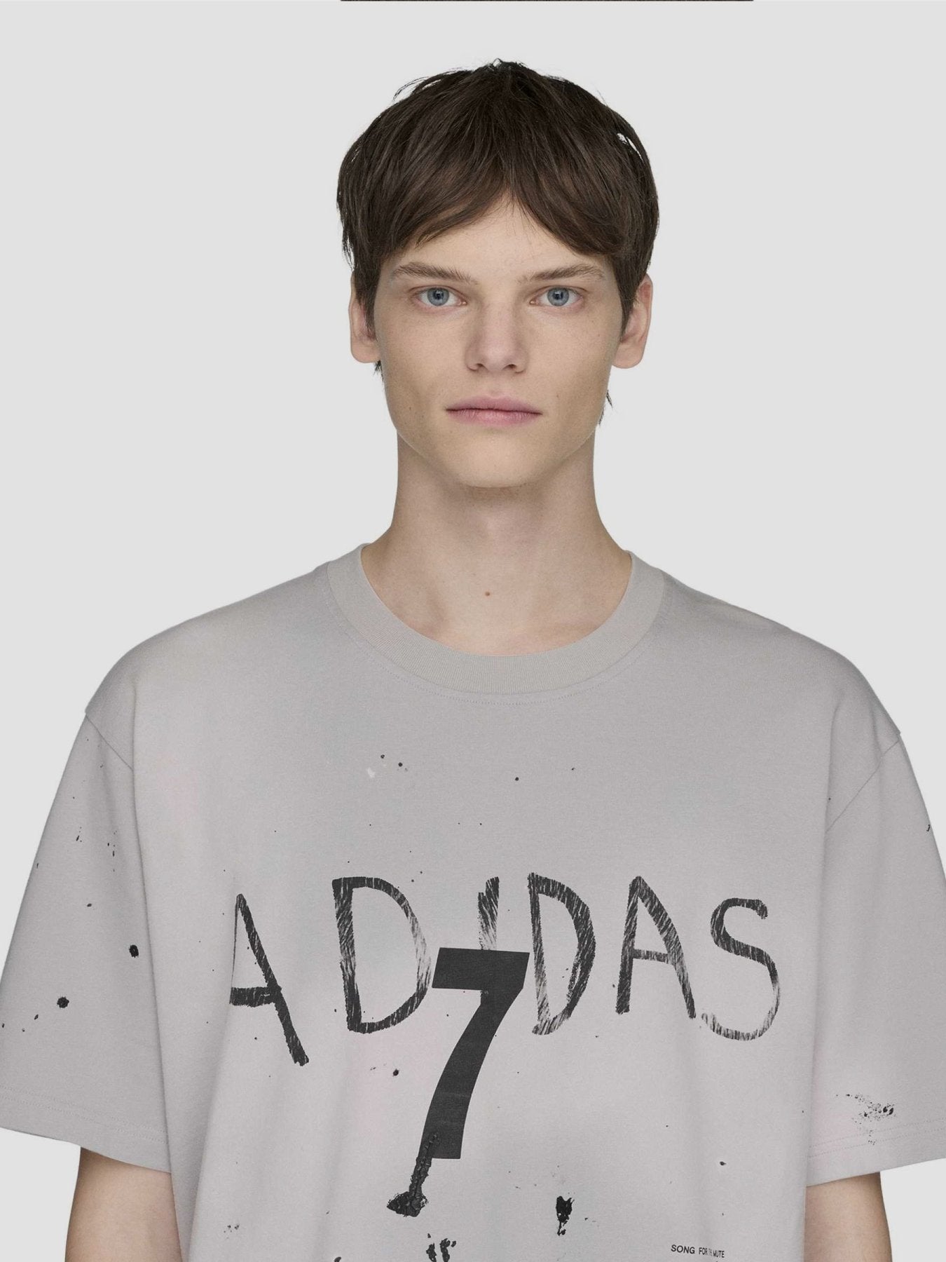 SONG FOR THE MUTE X ADIDAS Grey Adi007 T Shirt