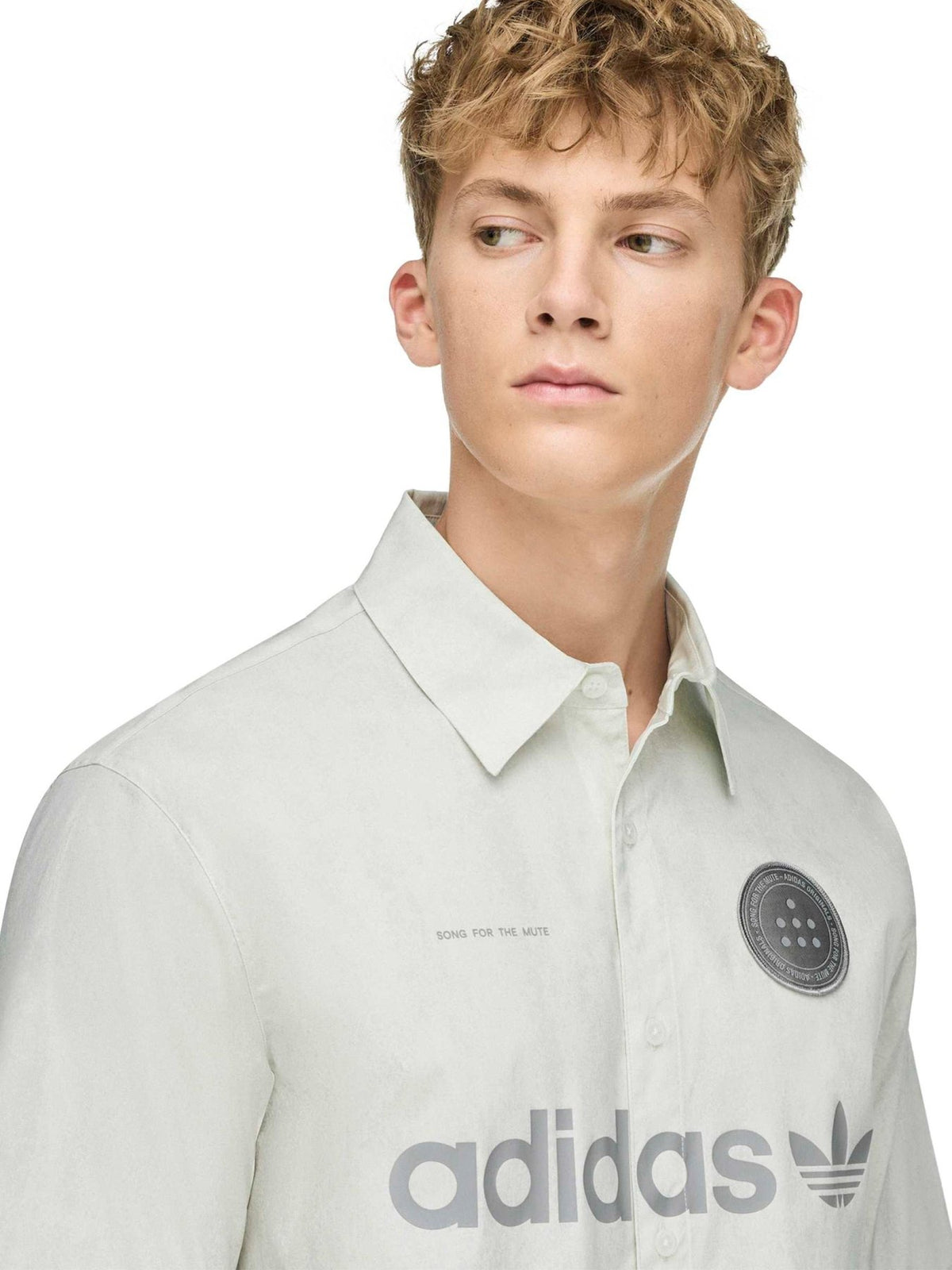 SONG FOR THE MUTE X ADIDAS White Adi008 Ss Shirt