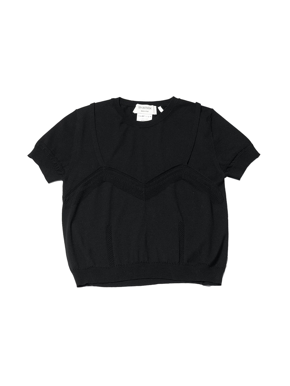 SPORTMAX Black Spxangel Sweater/Tank/Top
