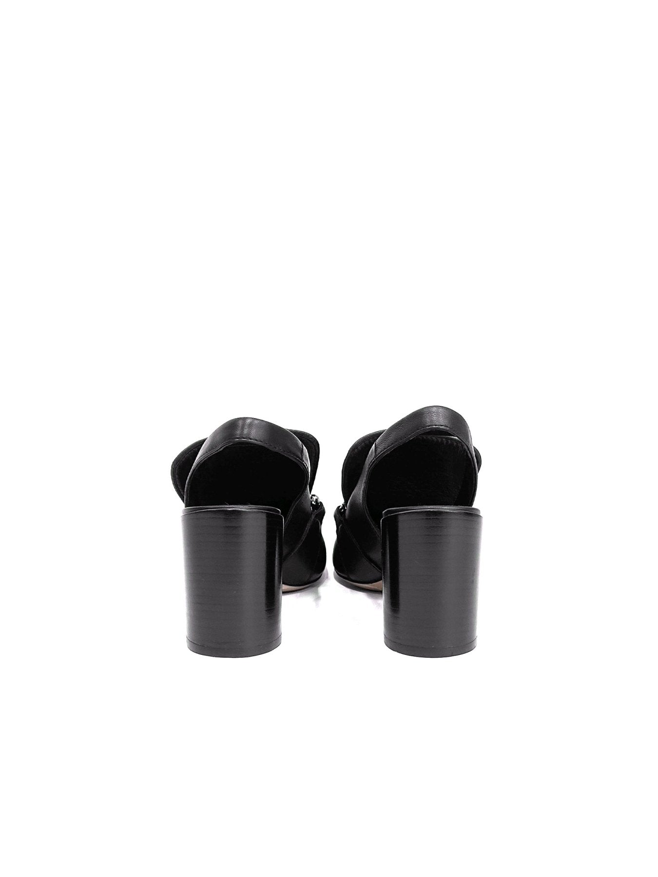 SPORTMAX Black Spxzamia Heels