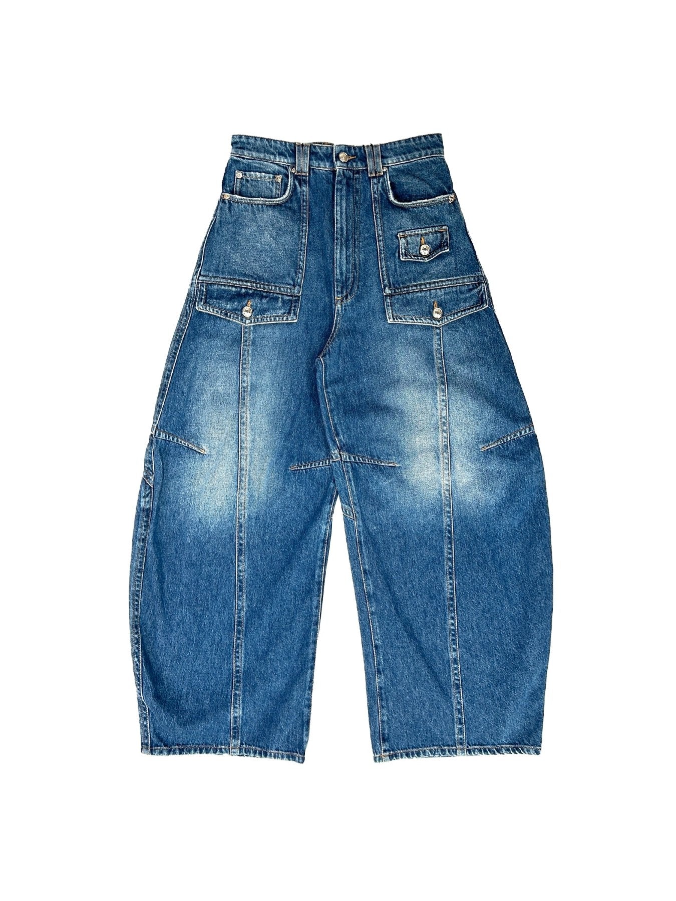 SPORTMAX Denim Spxviolino Cargo Trouser