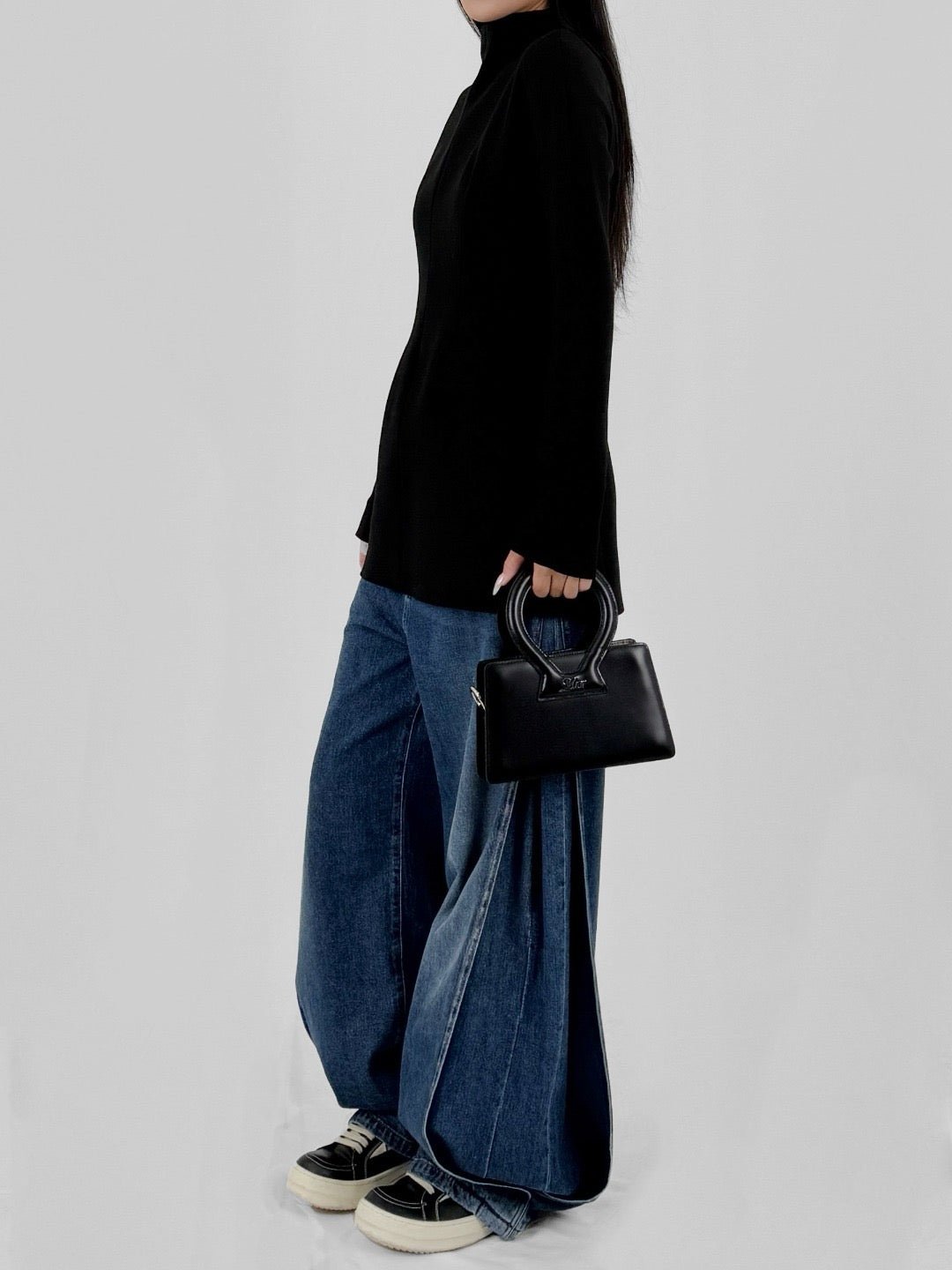 SPORTMAX - Gastone Denim Trouser - AW25 - MIDNIGHTBLUE