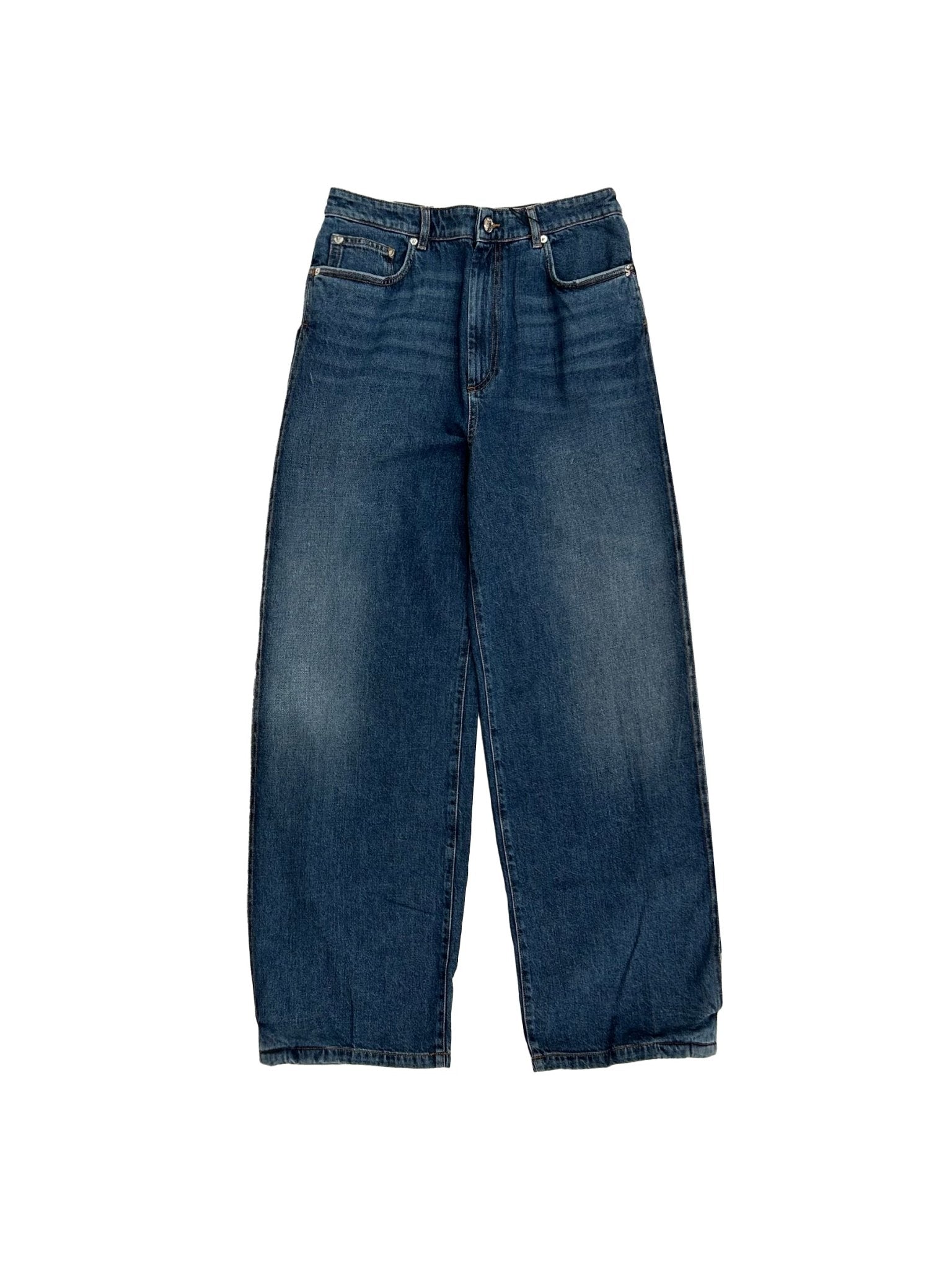 SPORTMAX - Gastone Denim Trouser - AW25 - MIDNIGHTBLUE