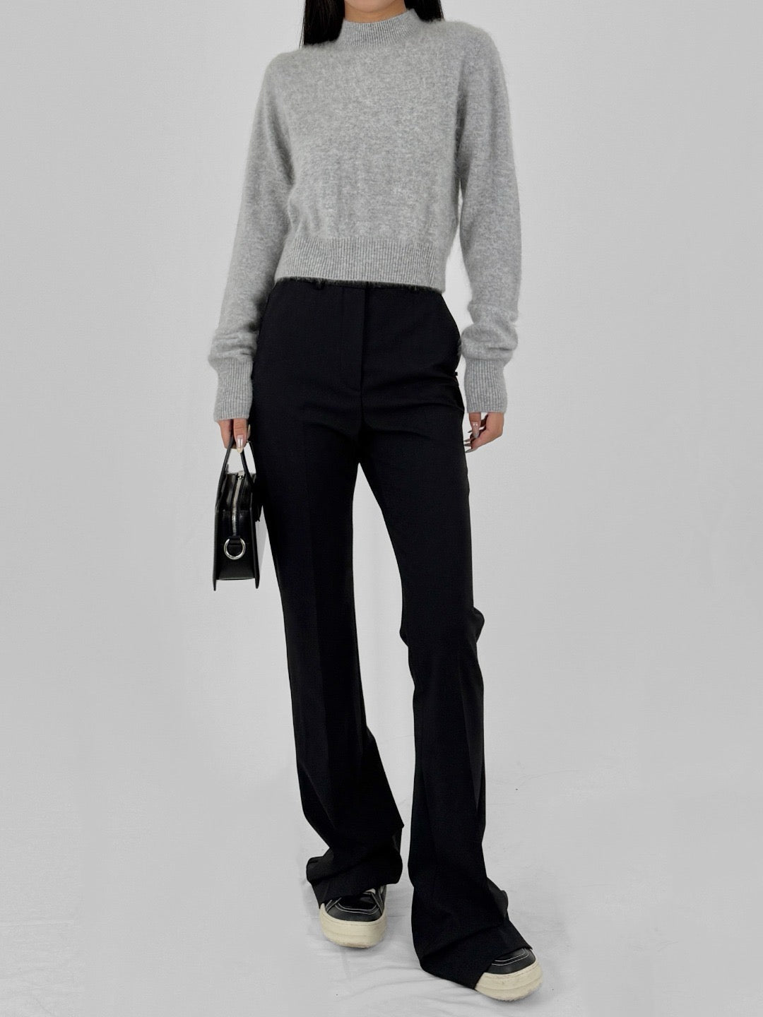 SPORTMAX - Gubbio Sweater Tank Top - AW25 - MEDIUM GREY