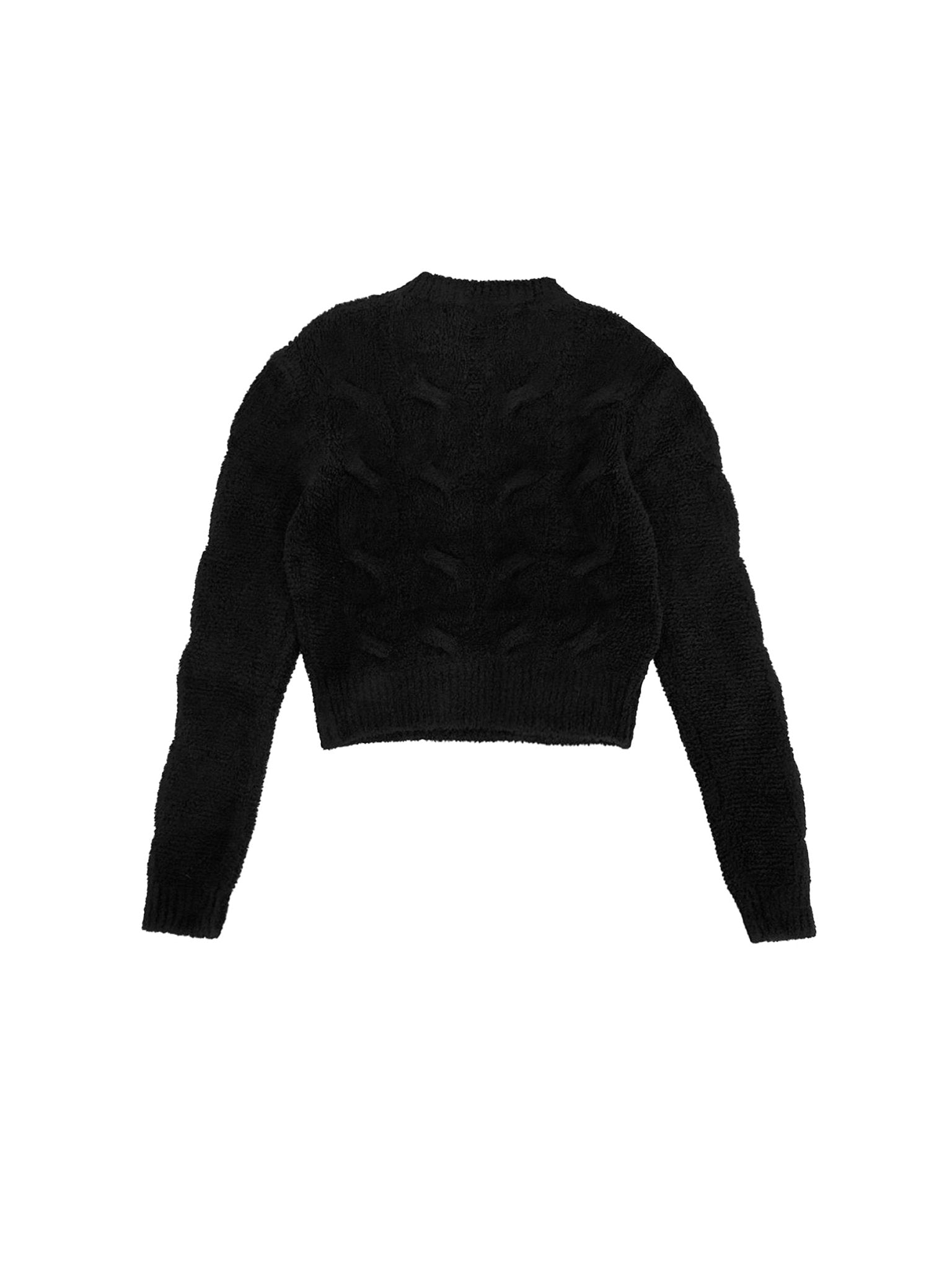 SPORTMAX - Nuvole Sweater Tank Top - AW25 - BLACK