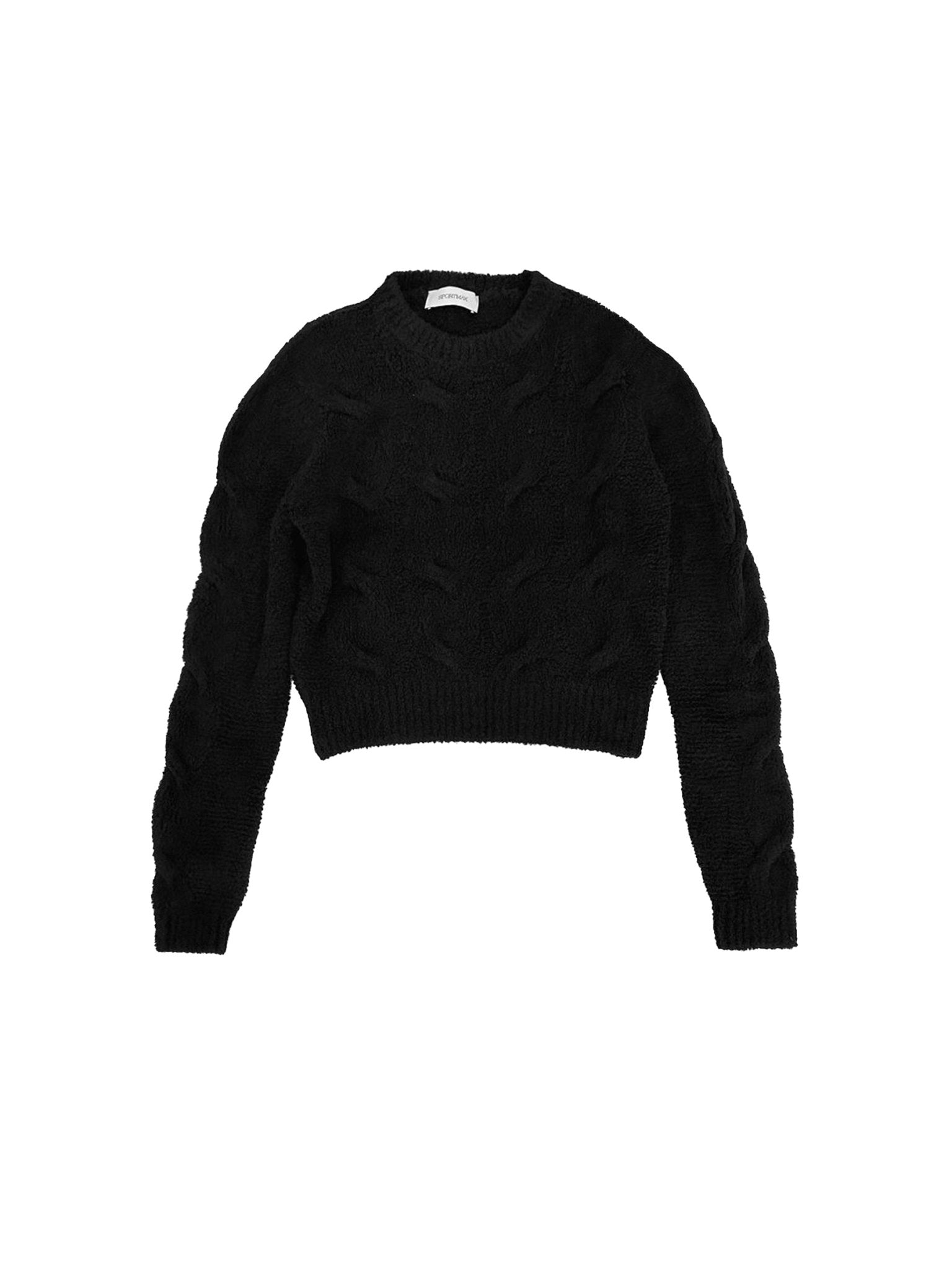 SPORTMAX - Nuvole Sweater Tank Top - AW25 - BLACK