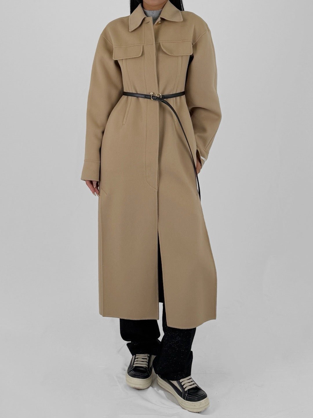 SPORTMAX - Olio Coat - AW25 - CAMEL