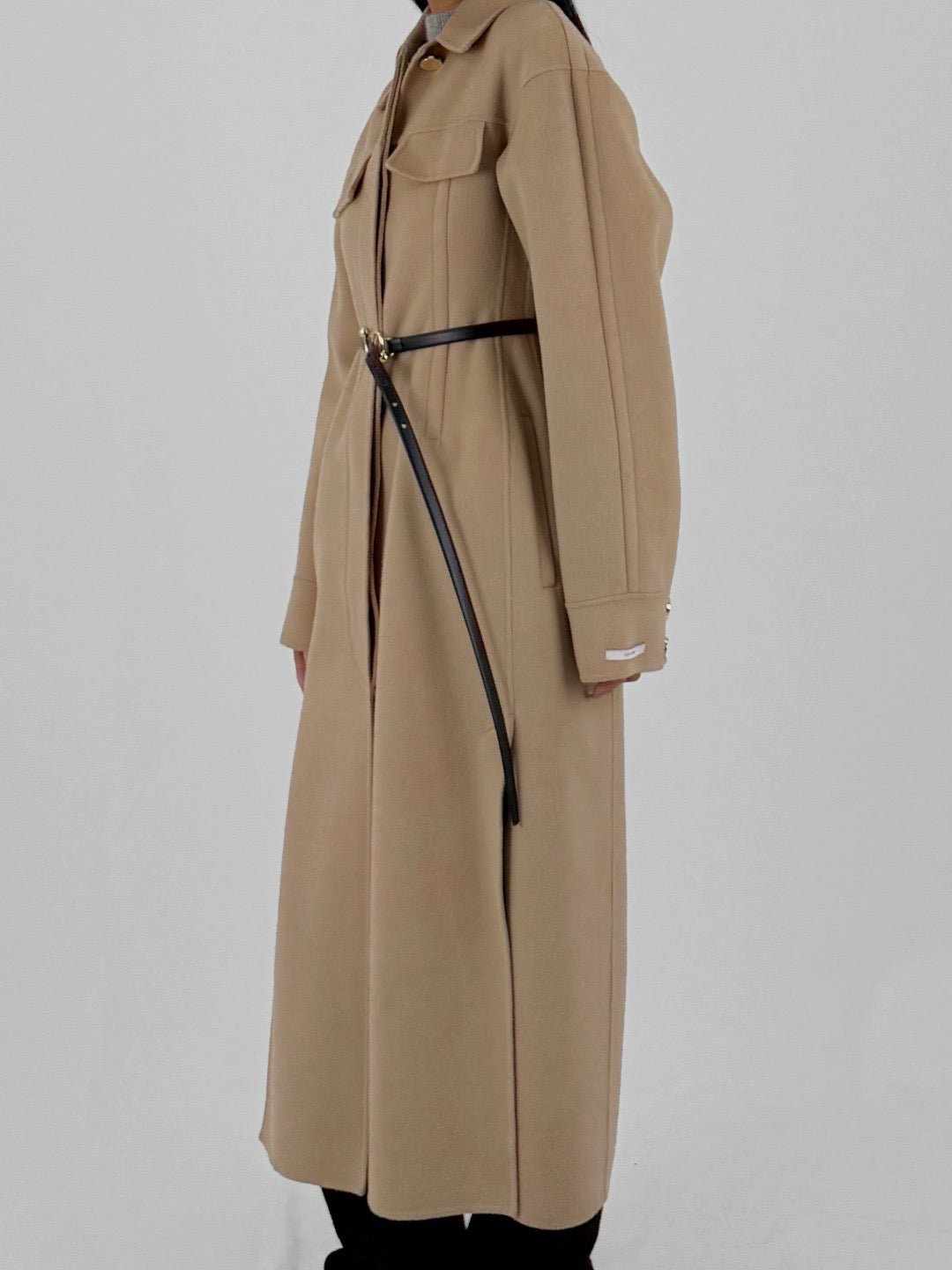 SPORTMAX - Olio Coat - AW25 - CAMEL