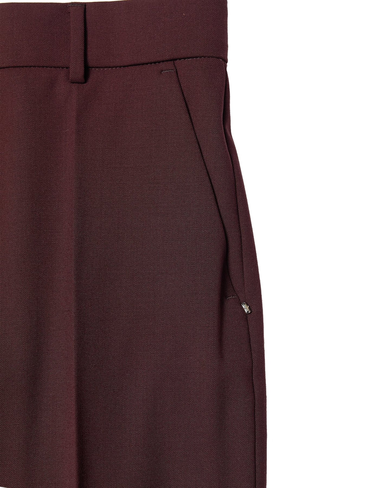 SPORTMAX Plum Spxfebe Long Trouser