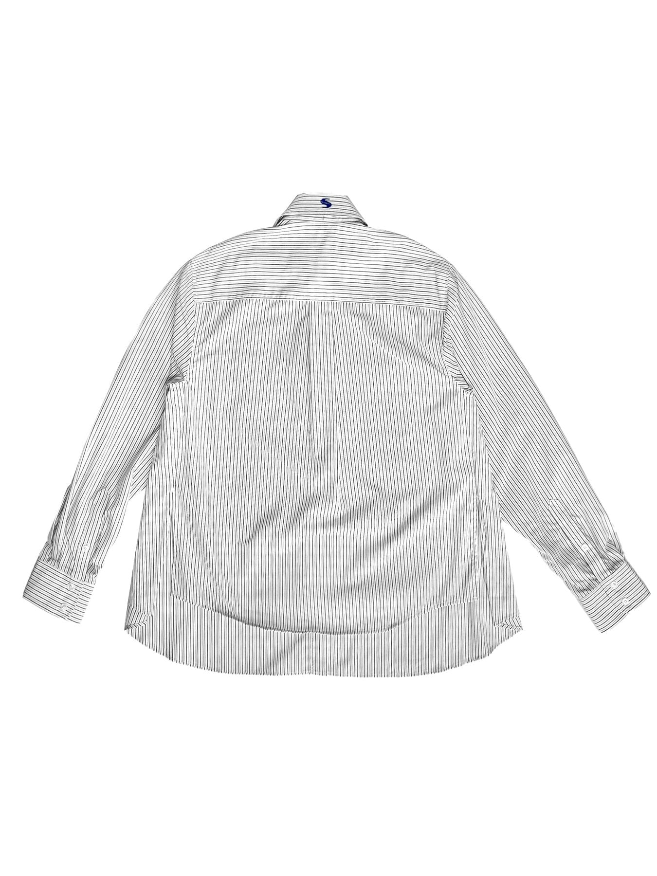 SRVC Blue Overlay Shirt