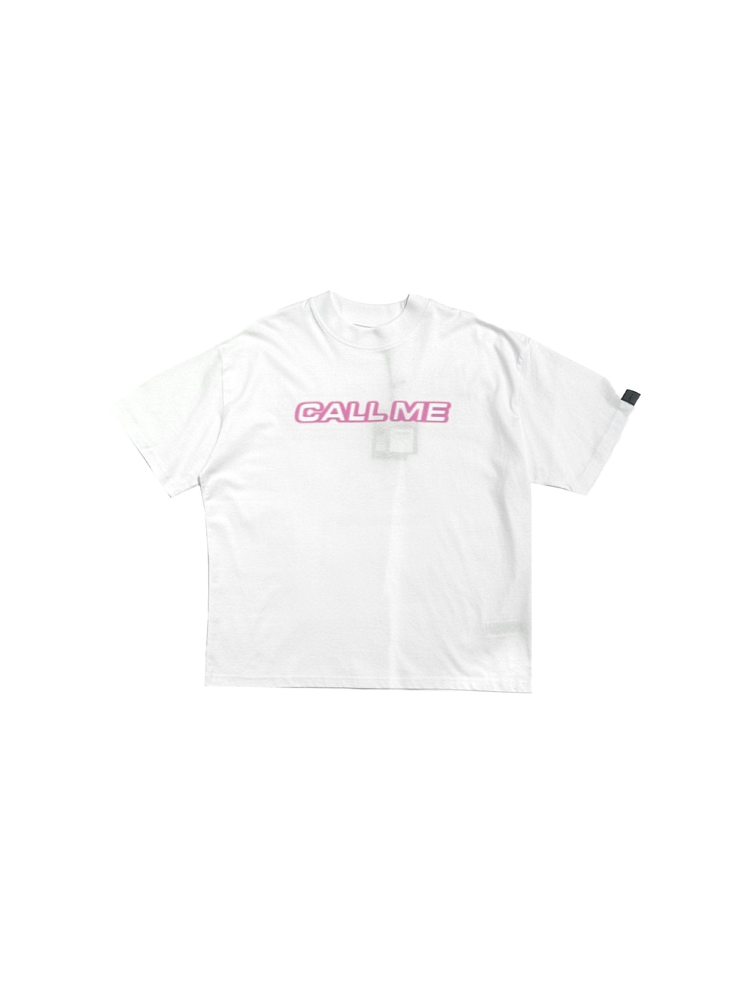 SRVC - Call Me Tee - AW25 - WHITE