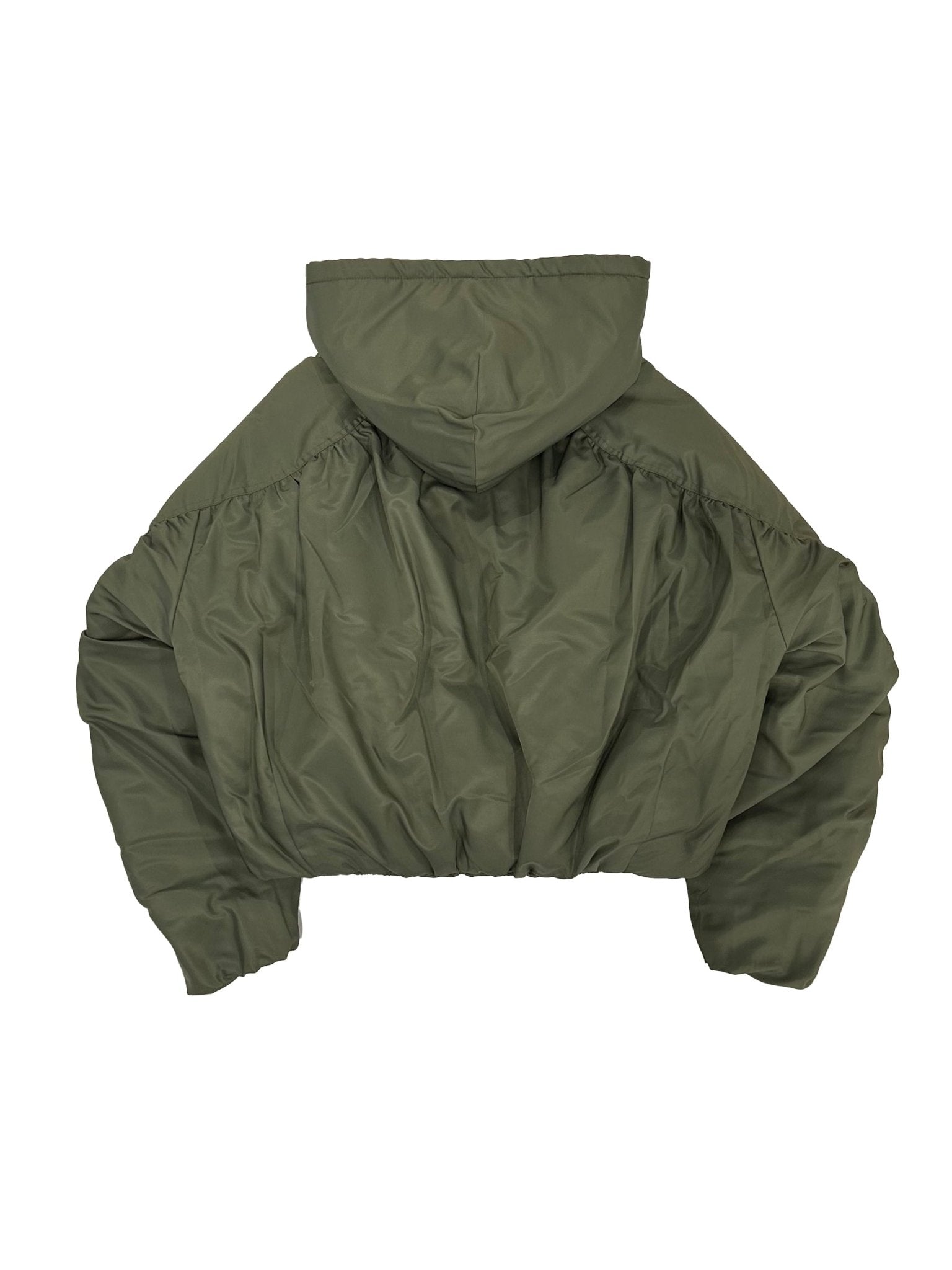 SRVC - Halter Bomber Jacket - AW25 - DARK GREEN