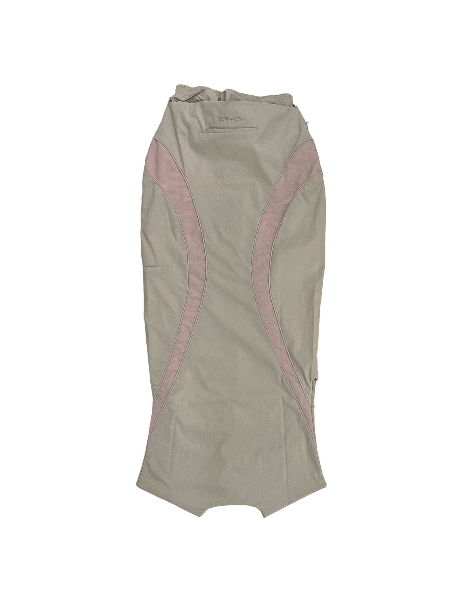 SRVC - Inverse Track Skirt - AW25 - Beige