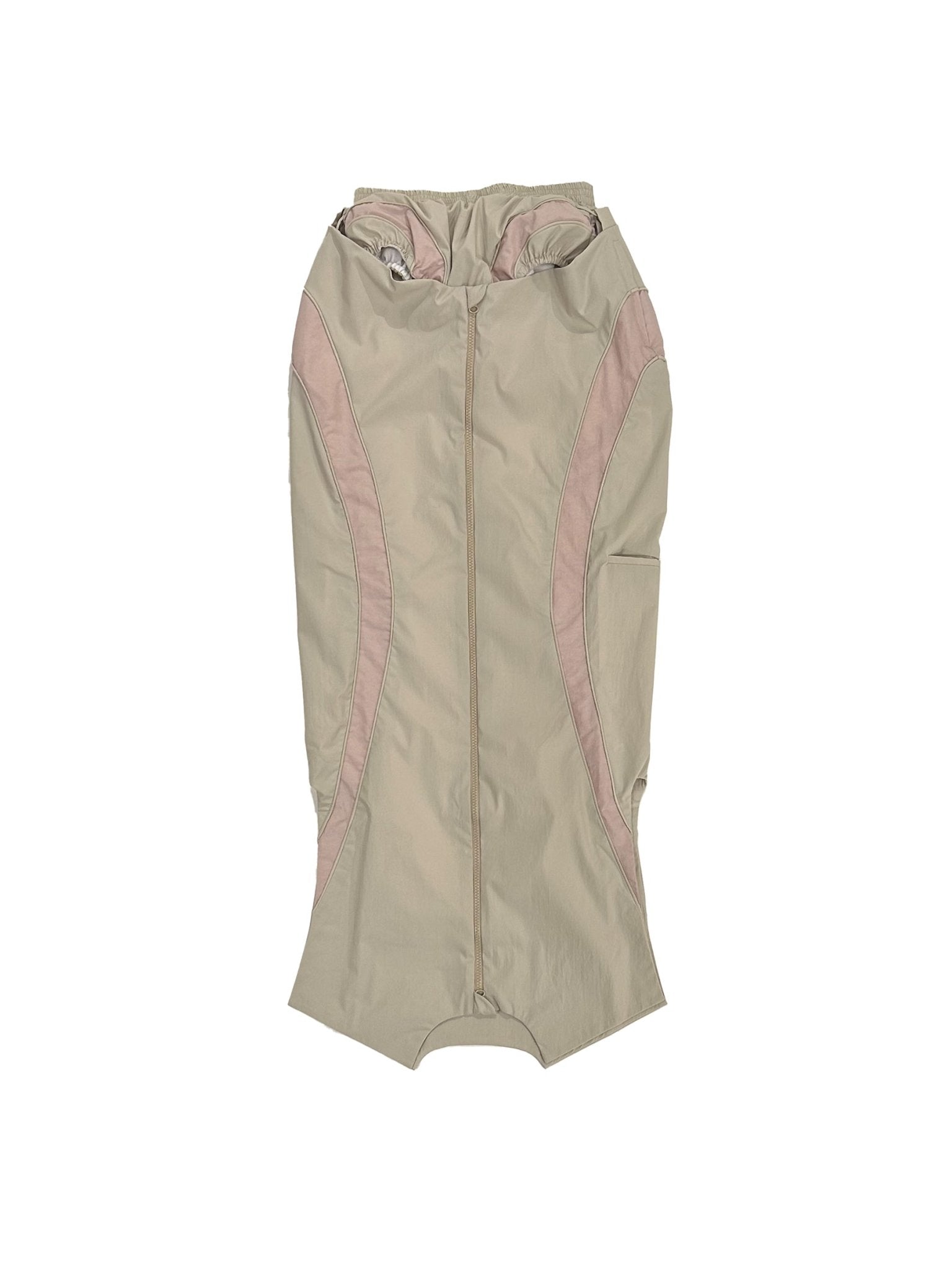 SRVC - Inverse Track Skirt - AW25 - Beige