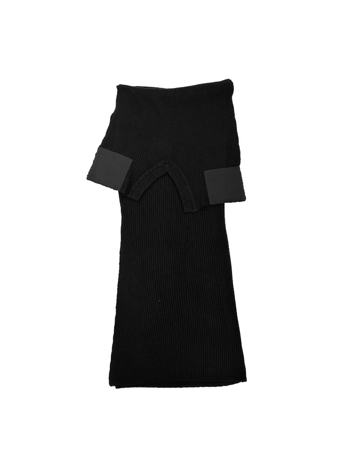 SRVC - Marshal Knit Skirt - AW25 - BLACK