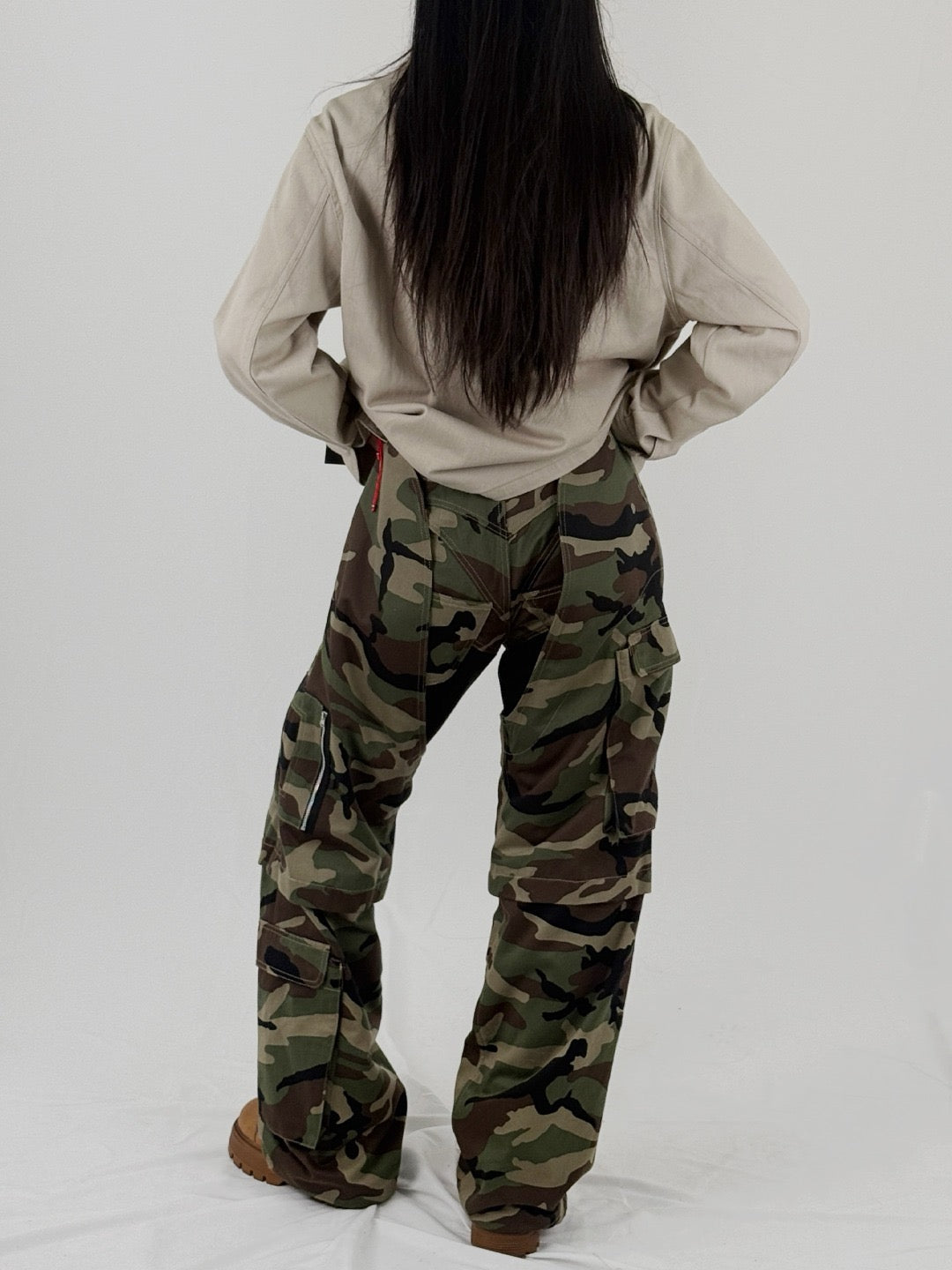 SRVC - Mecha Cargo Pants - AW25 - CAMO