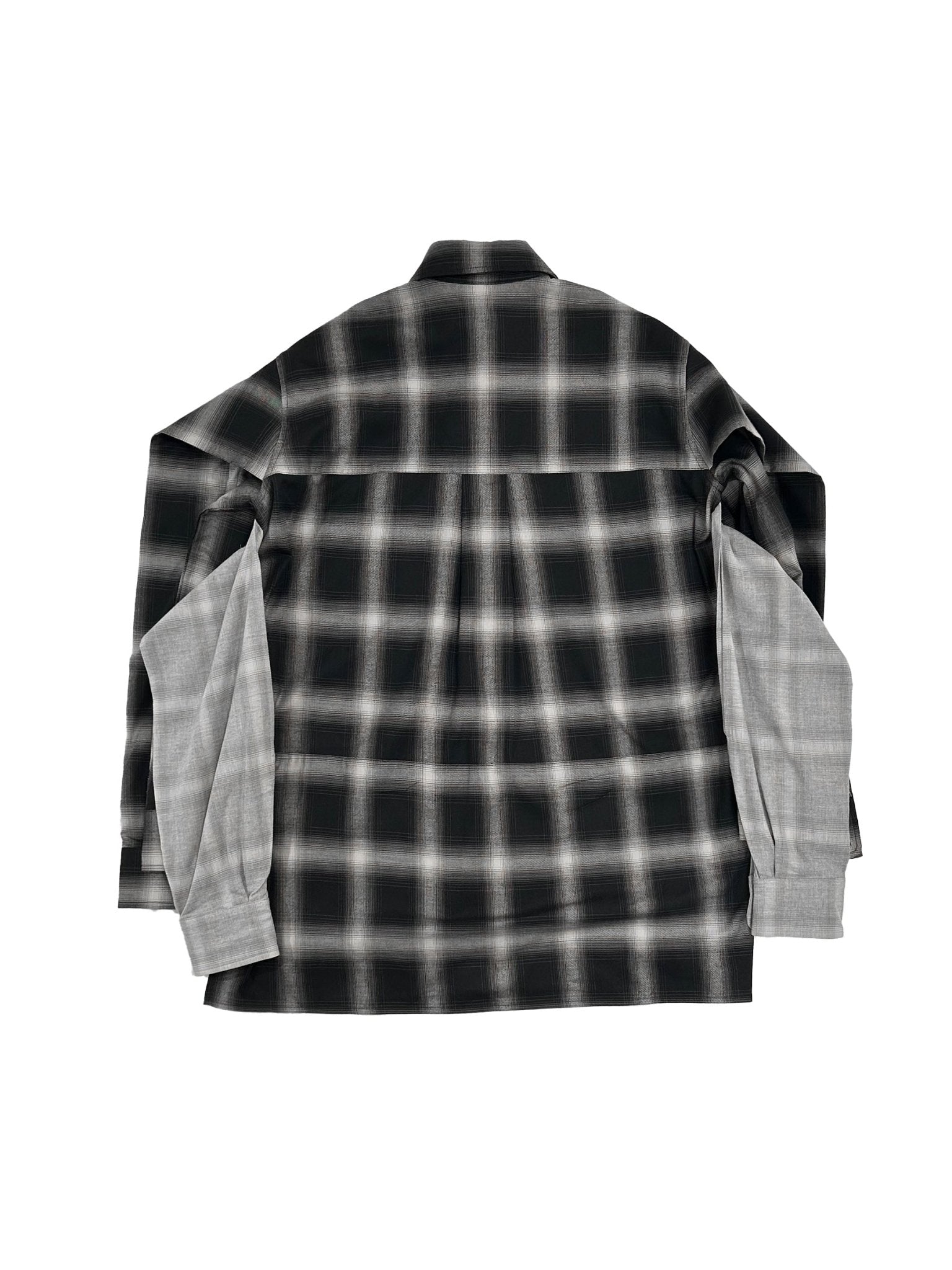 SRVC - Sentinal Shirt - AW25 - Black Check