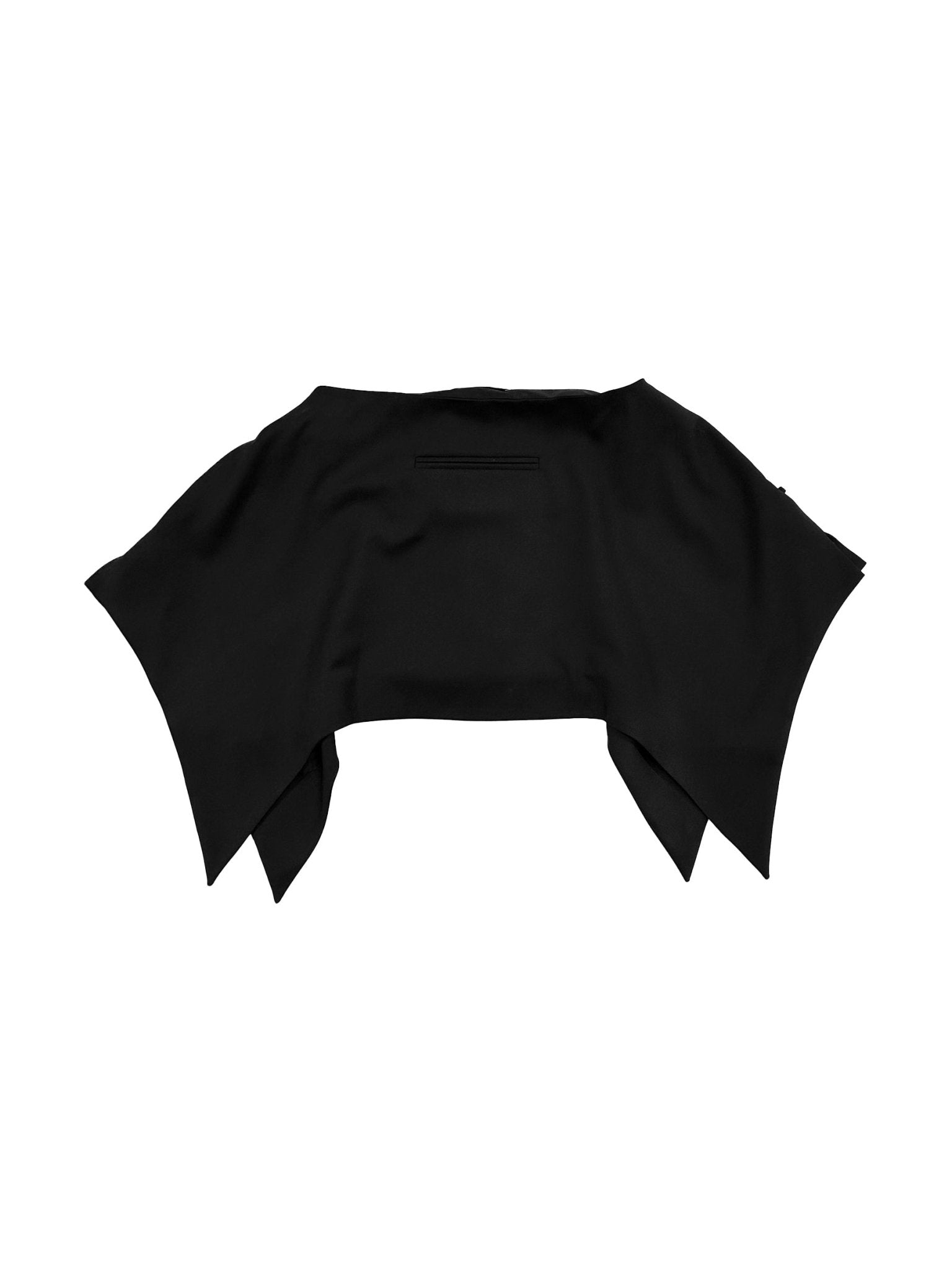 SRVC - Serpentine Tailored Skirt - AW25 - BLACK