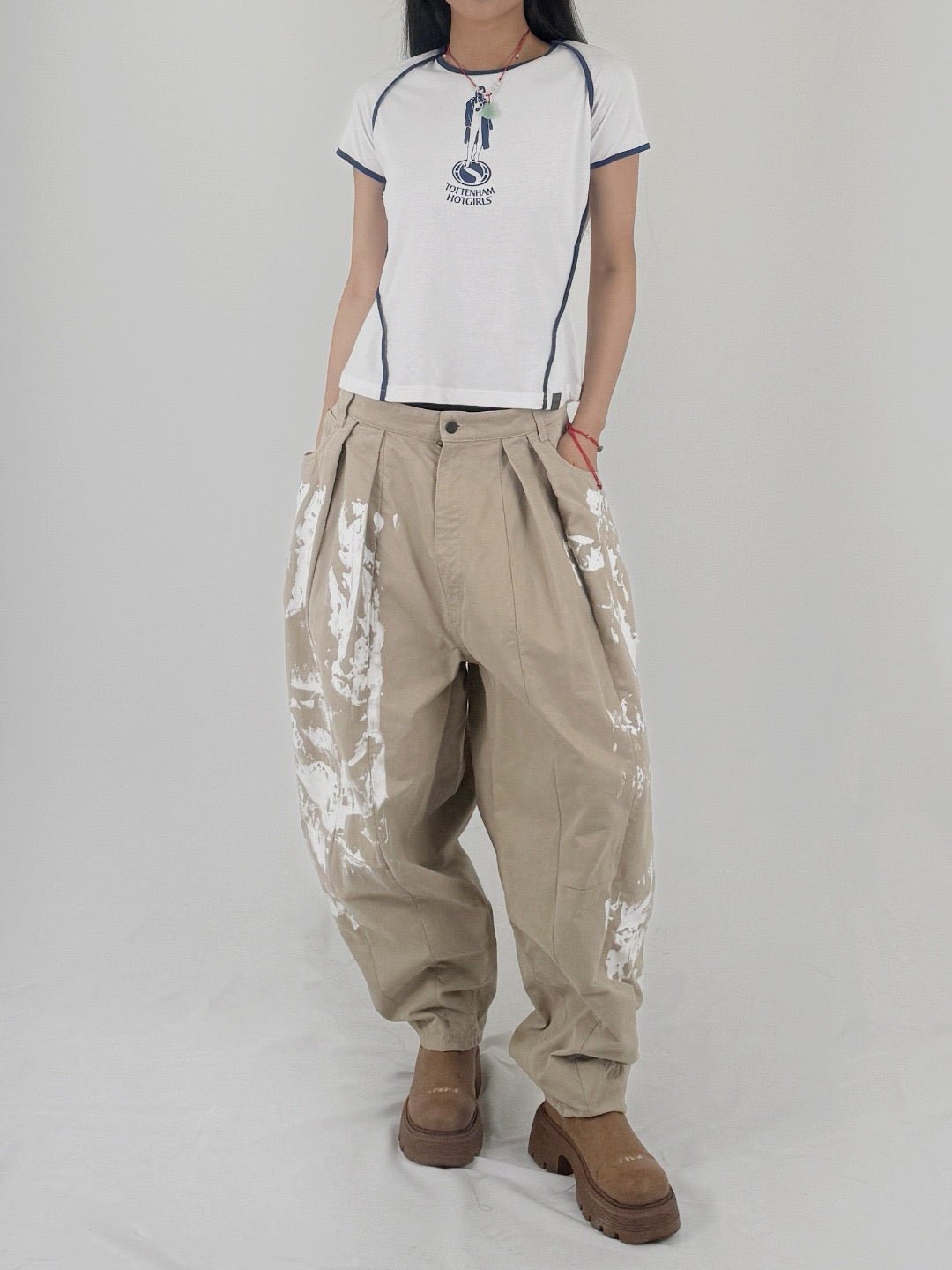 SRVC - Tottenham Type A Tee - AW25 - WHITE