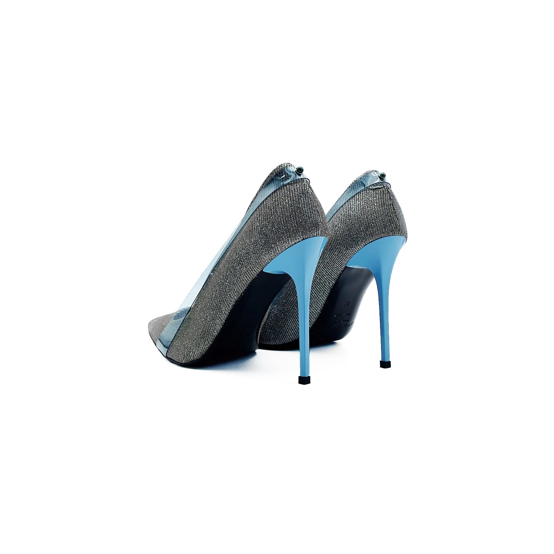 Steven Ma - Wrapped Heel - SS23 - Silver/Light Blue