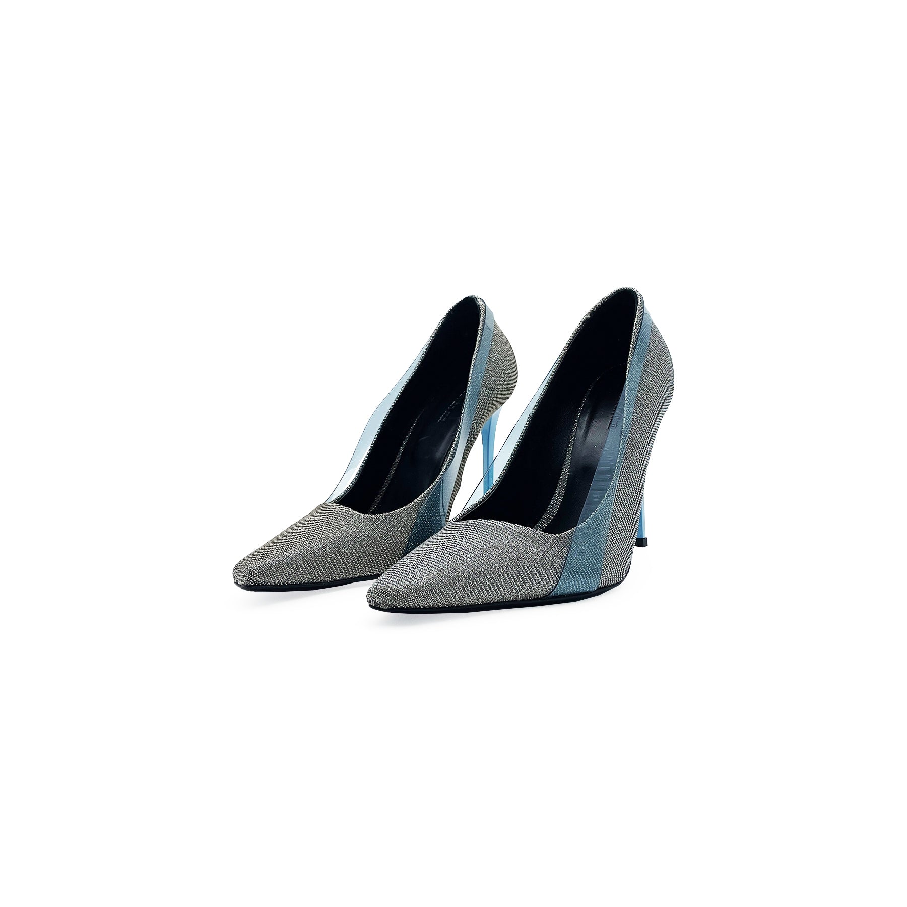 Steven Ma - Wrapped Heel - SS23 - Silver/Light Blue