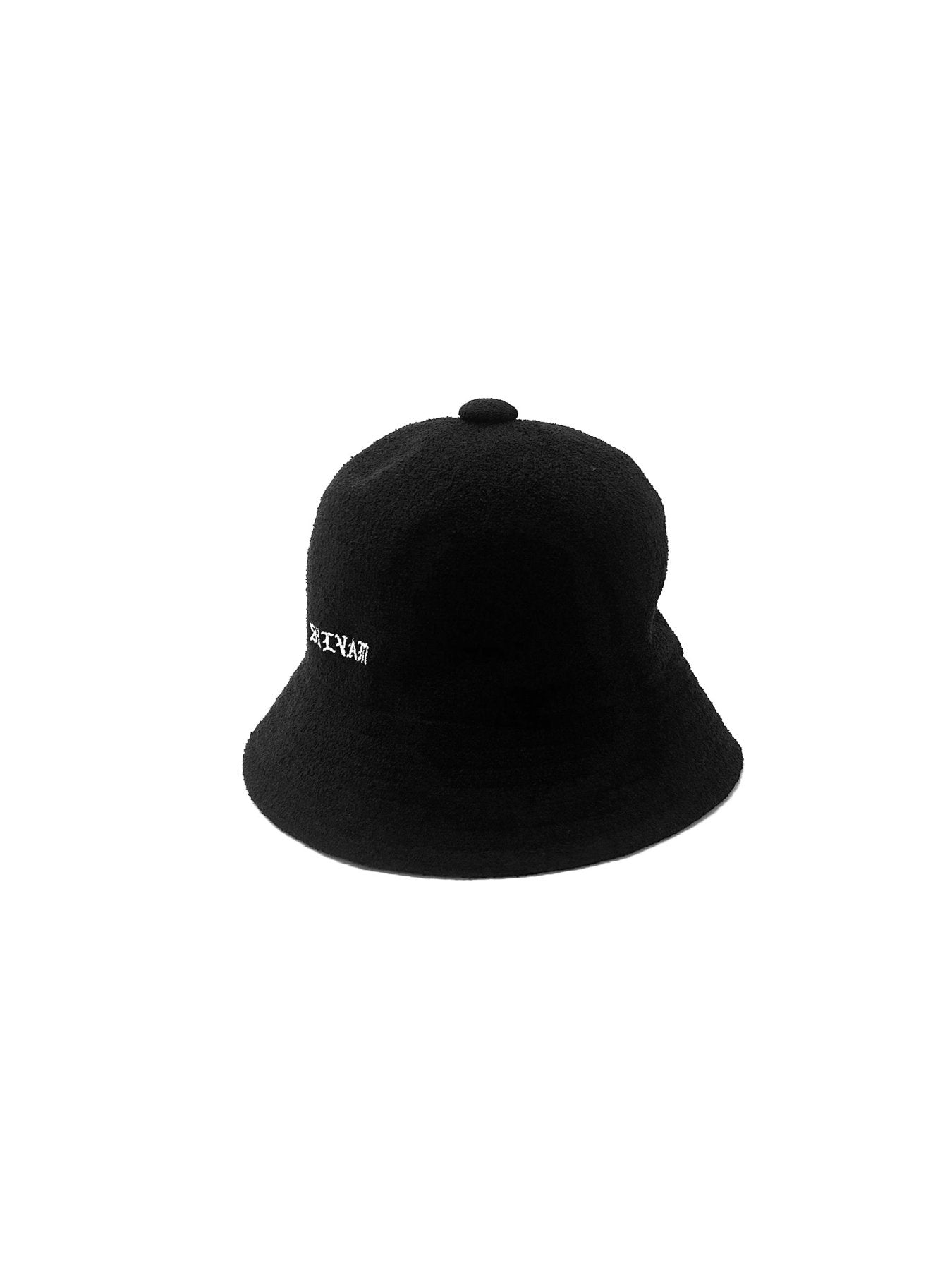 SULVAM Black Bucket Hat