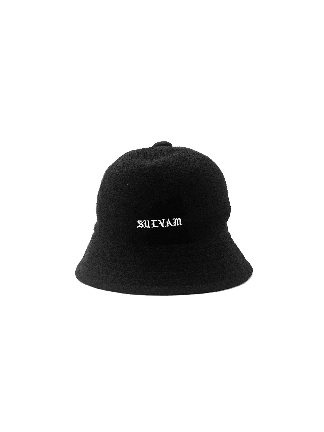 SULVAM Black Bucket Hat