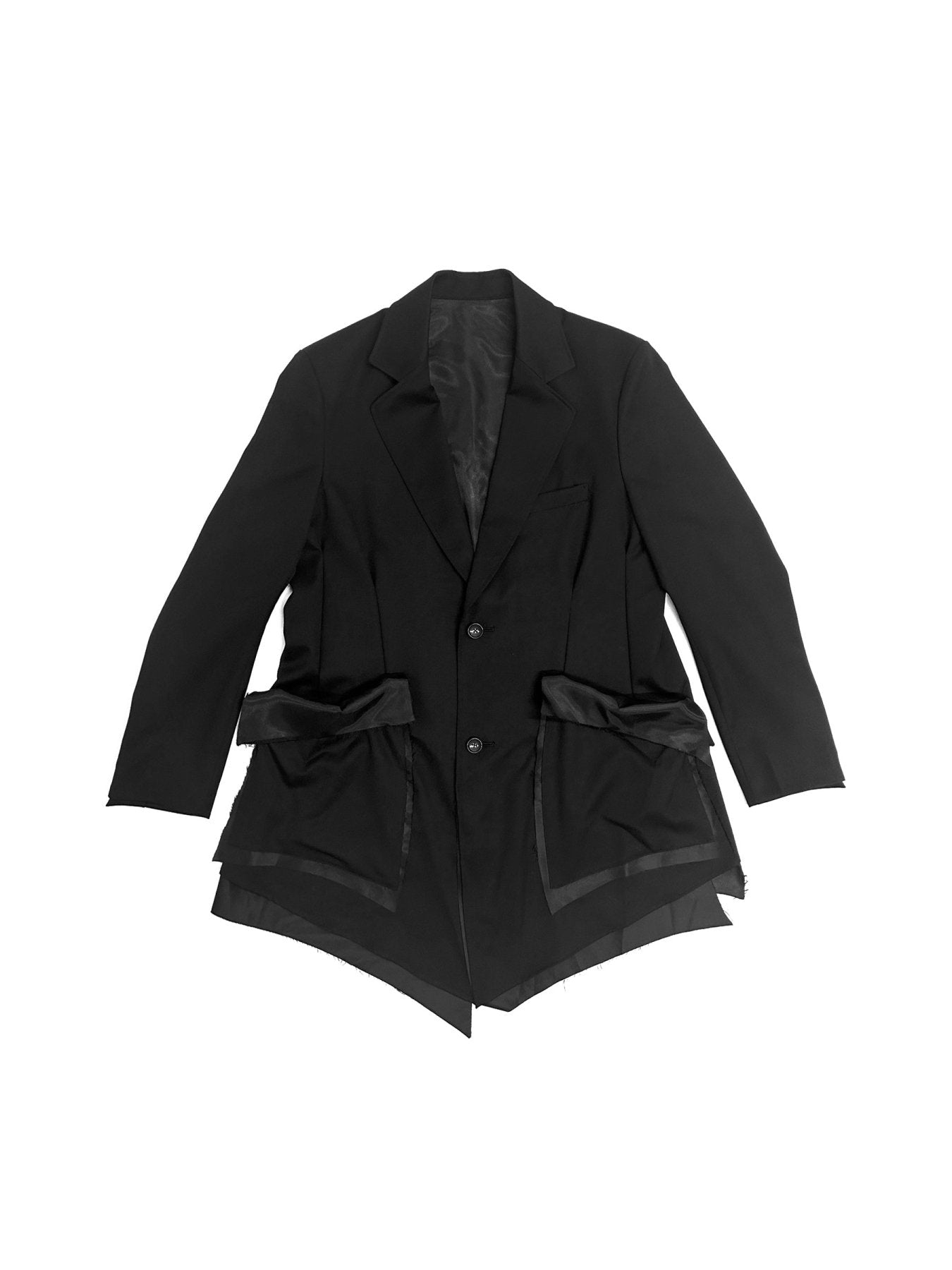 SULVAM Black Darts Over Jacket