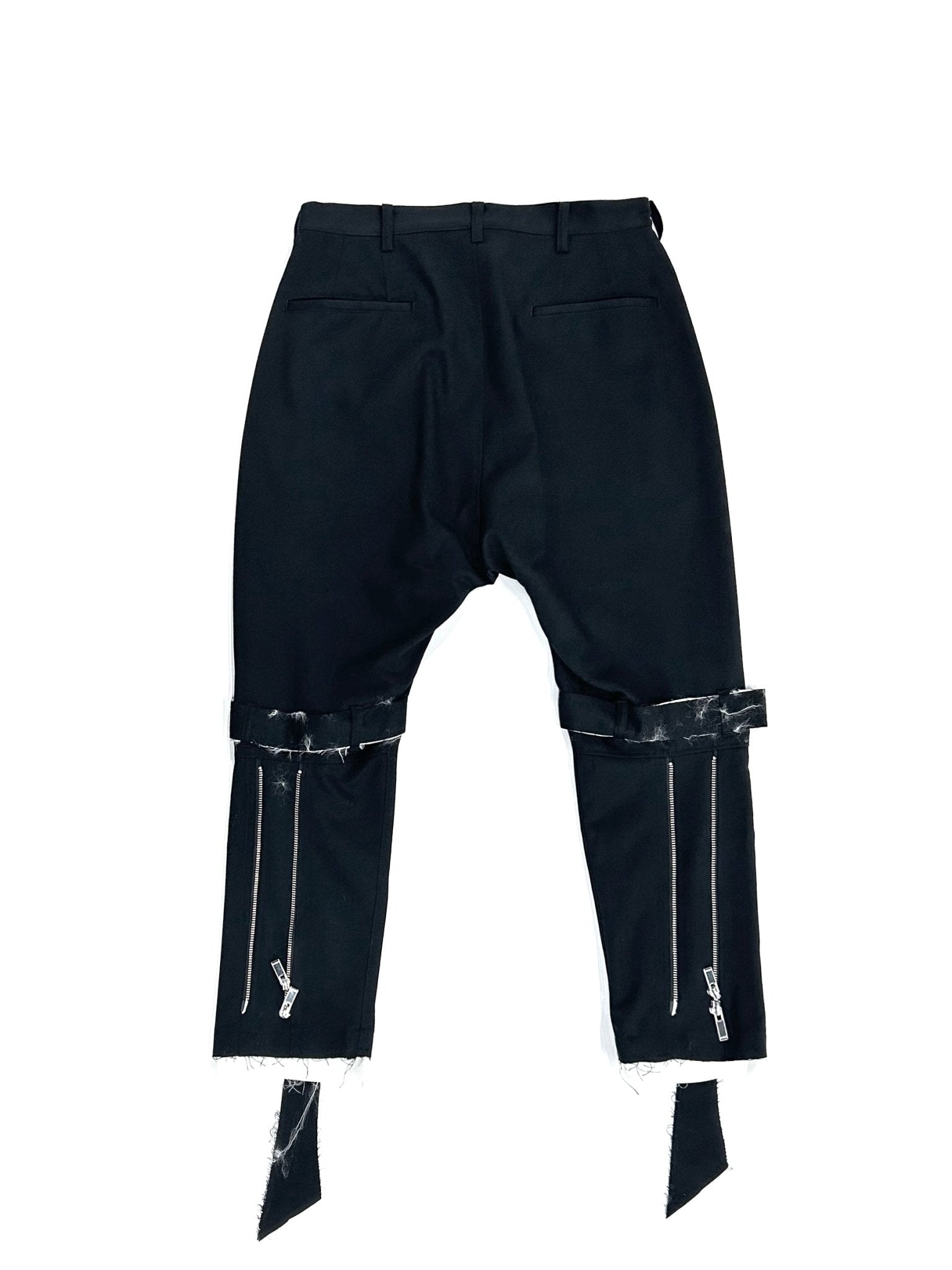 Sulvam - Classic Bondage Pants - AW25 - BLACK