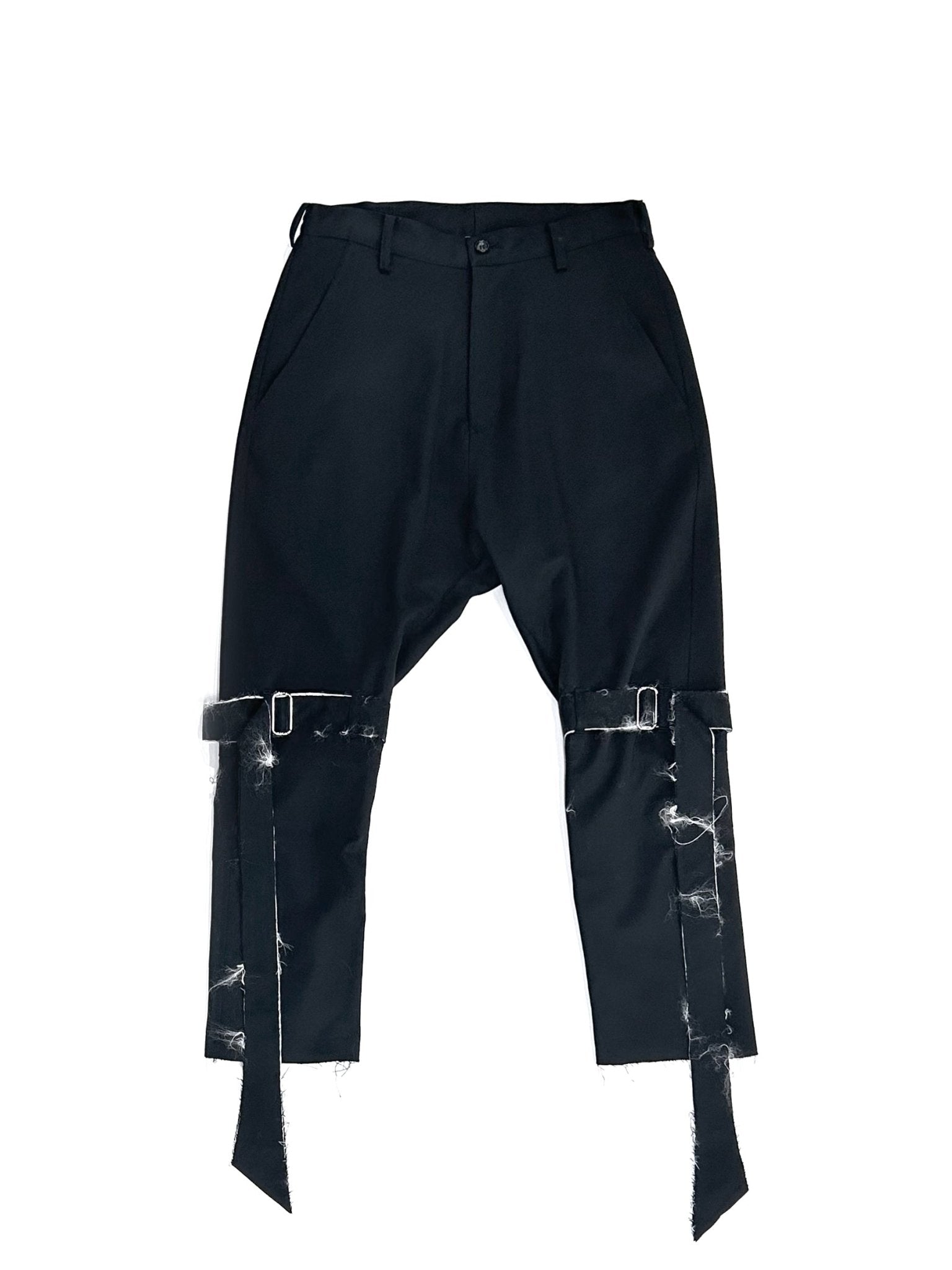 Sulvam - Classic Bondage Pants - AW25 - BLACK