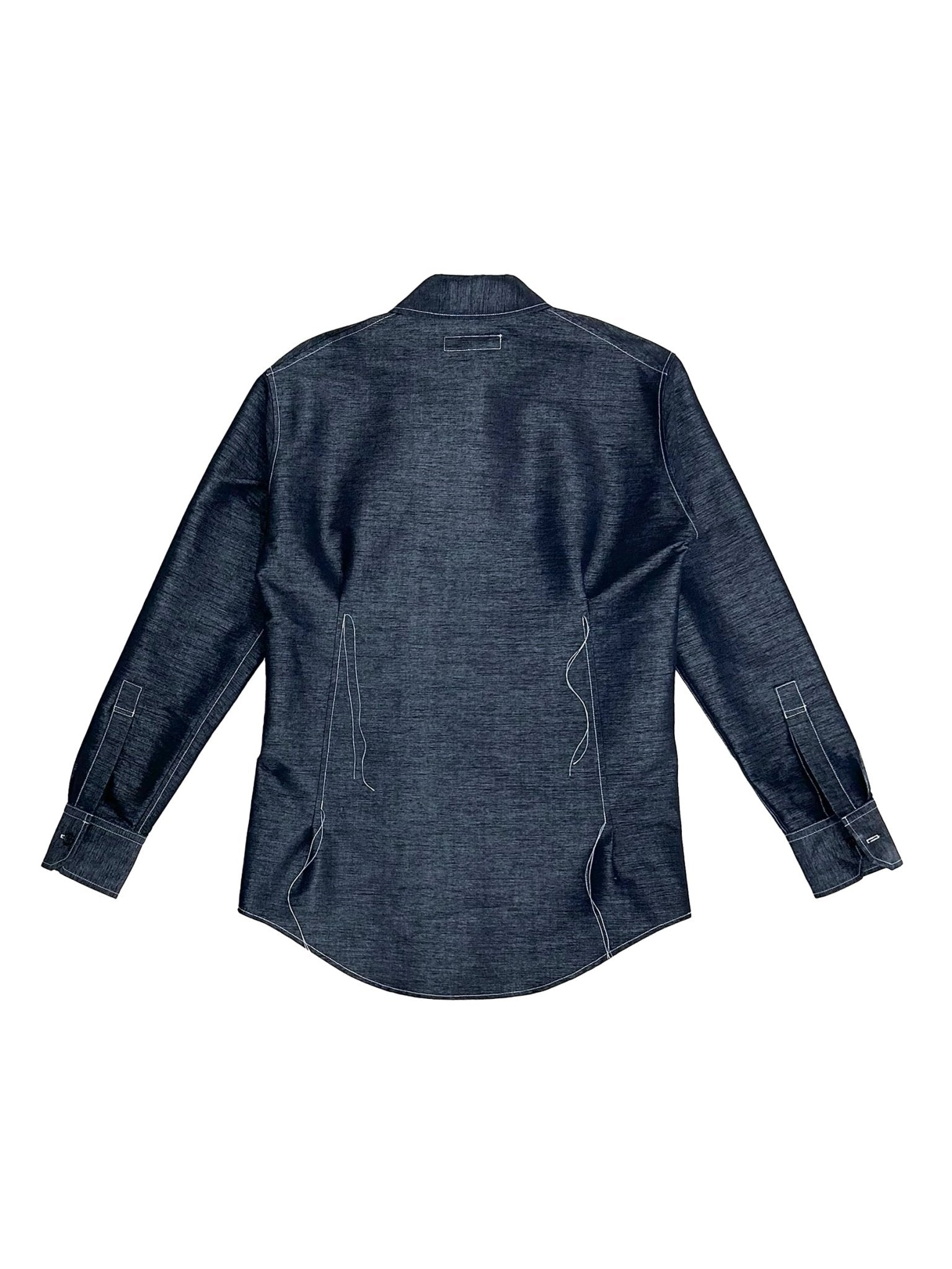 SULVAM - Deep Indigo Shirt - SS25 - INDIGO