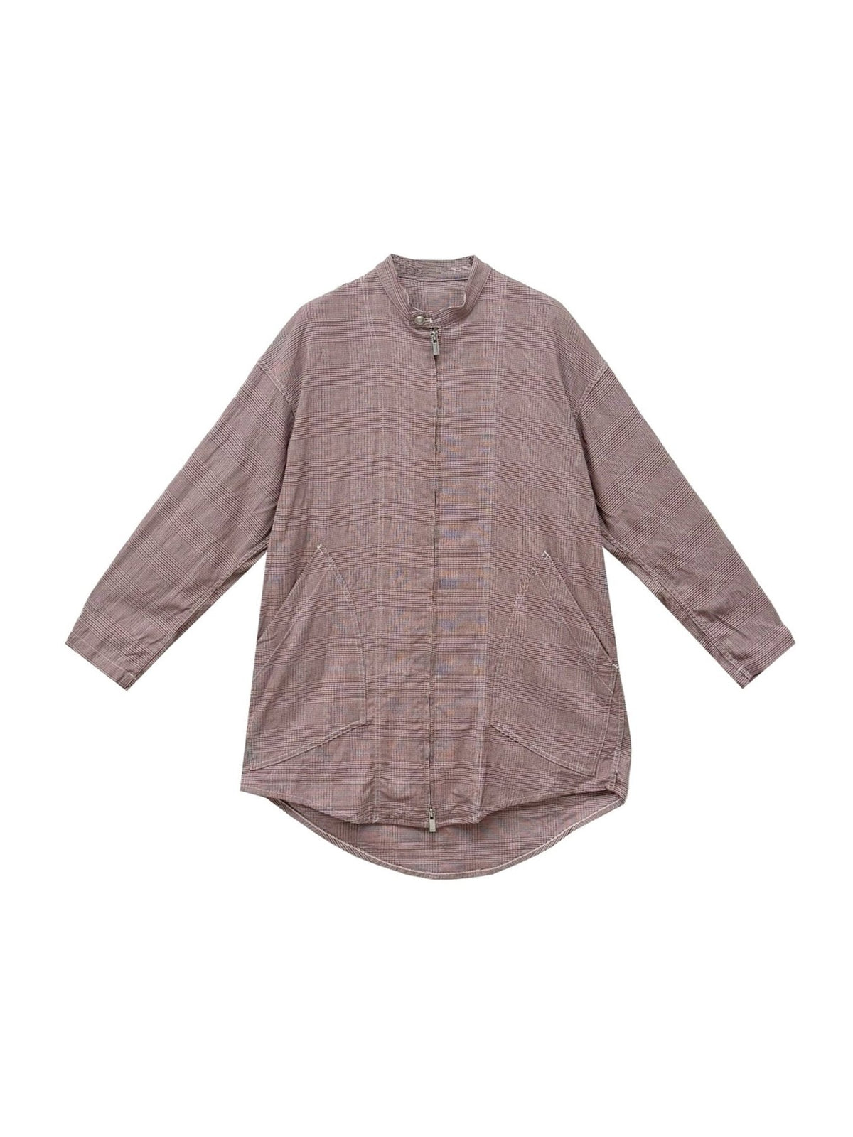 SULVAM Red Zipup Over Jackets