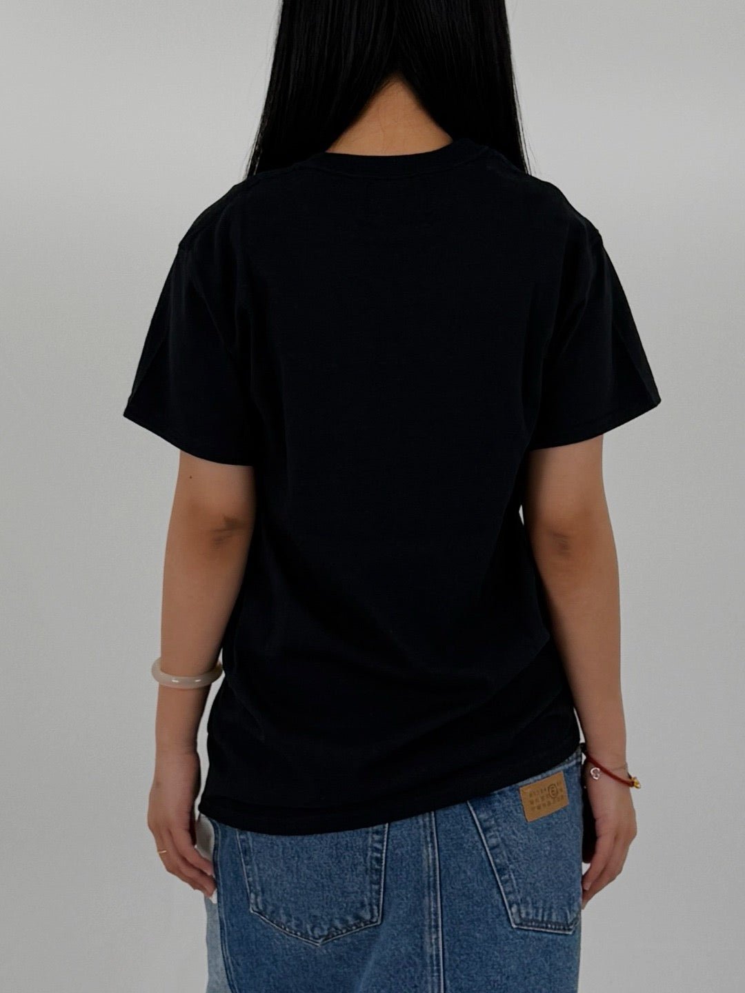 TAHNKS - FACE TEE BLACK X MACHINE-A - AW19 - BLACK
