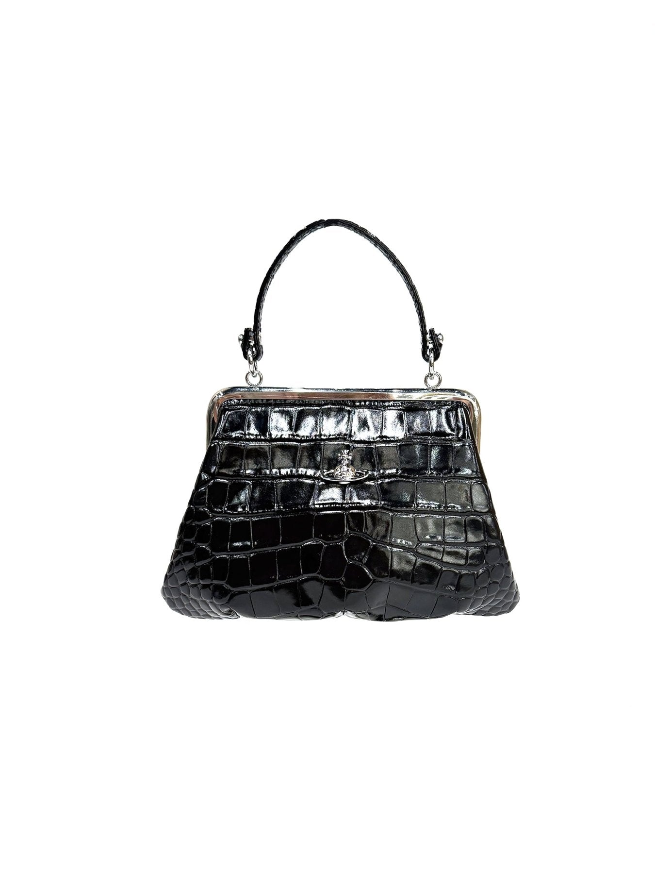 Vivienne Westwood Black Granny Frame Purse