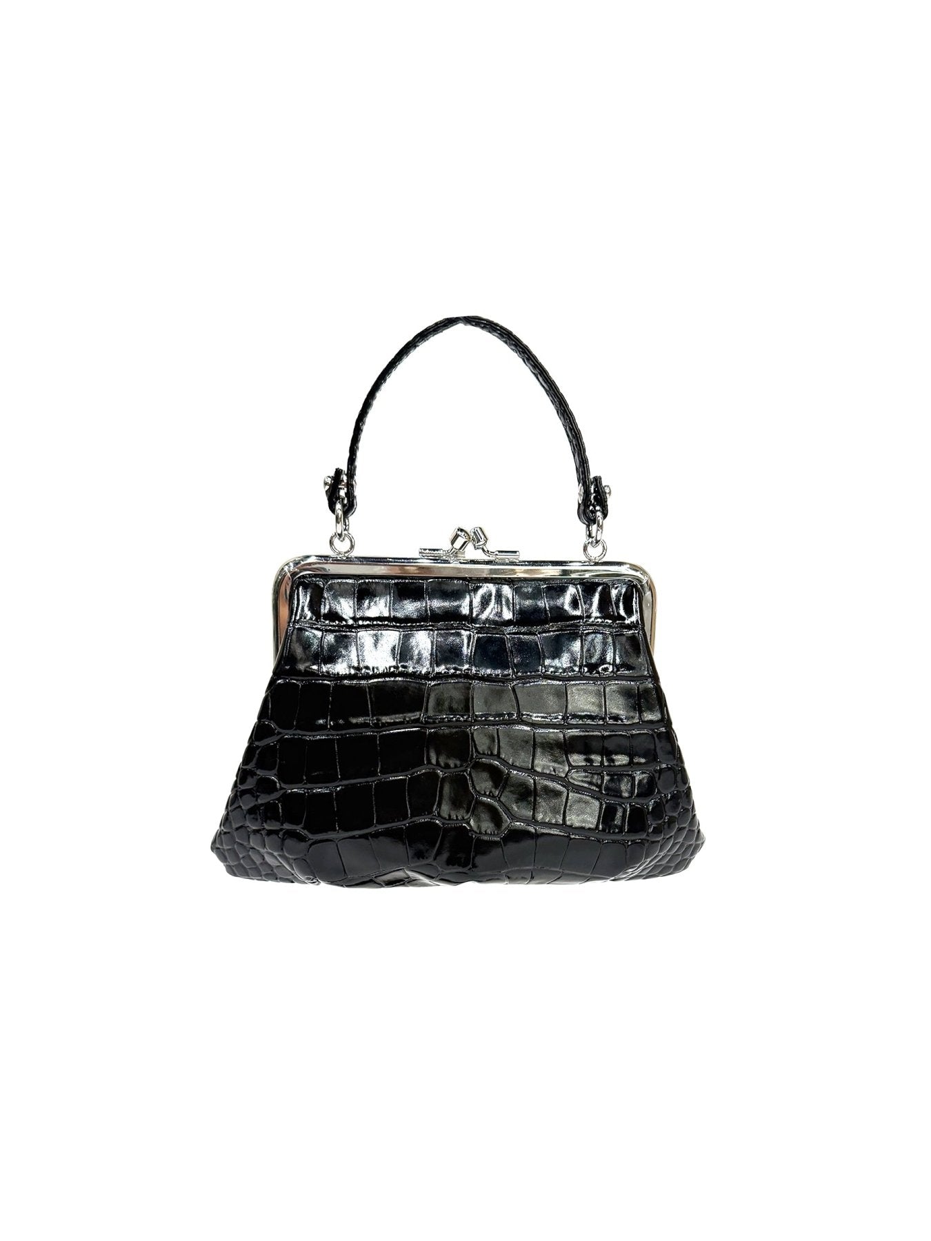 Vivienne Westwood Black Granny Frame Purse