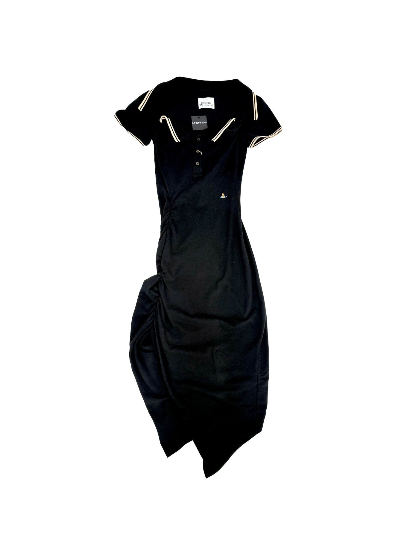 Vivienne Westwood Black Long Monday Pulling Dress