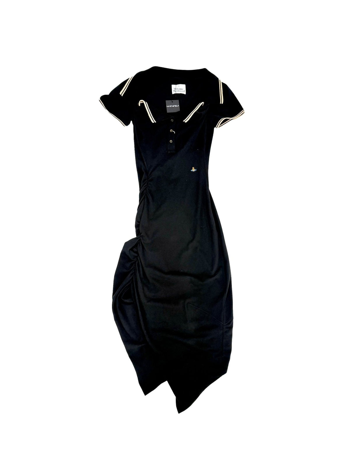 Vivienne Westwood Black Long Monday Pulling Dress