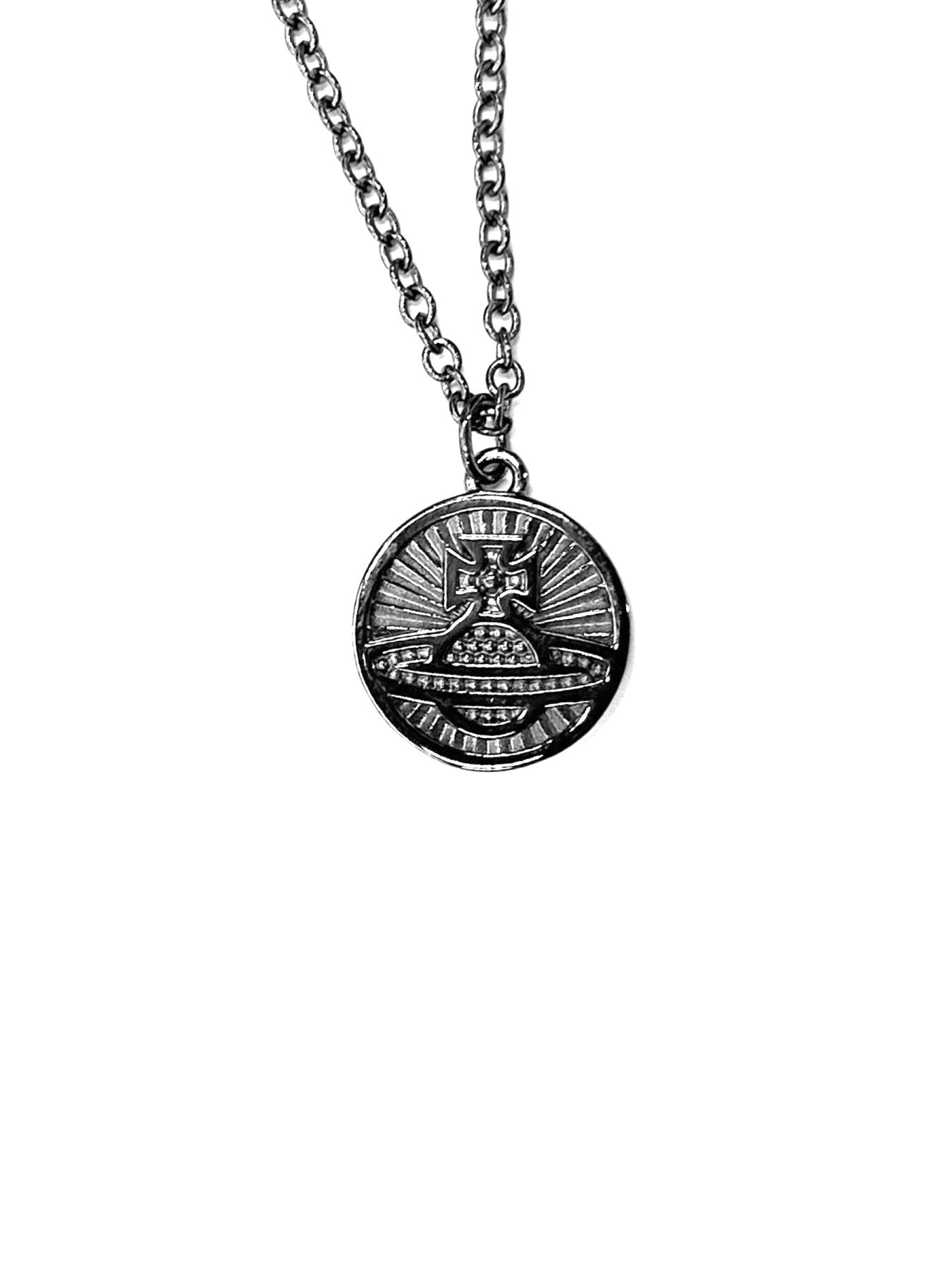 Vivienne Westwood Black Man Richmond Pendant Necklace